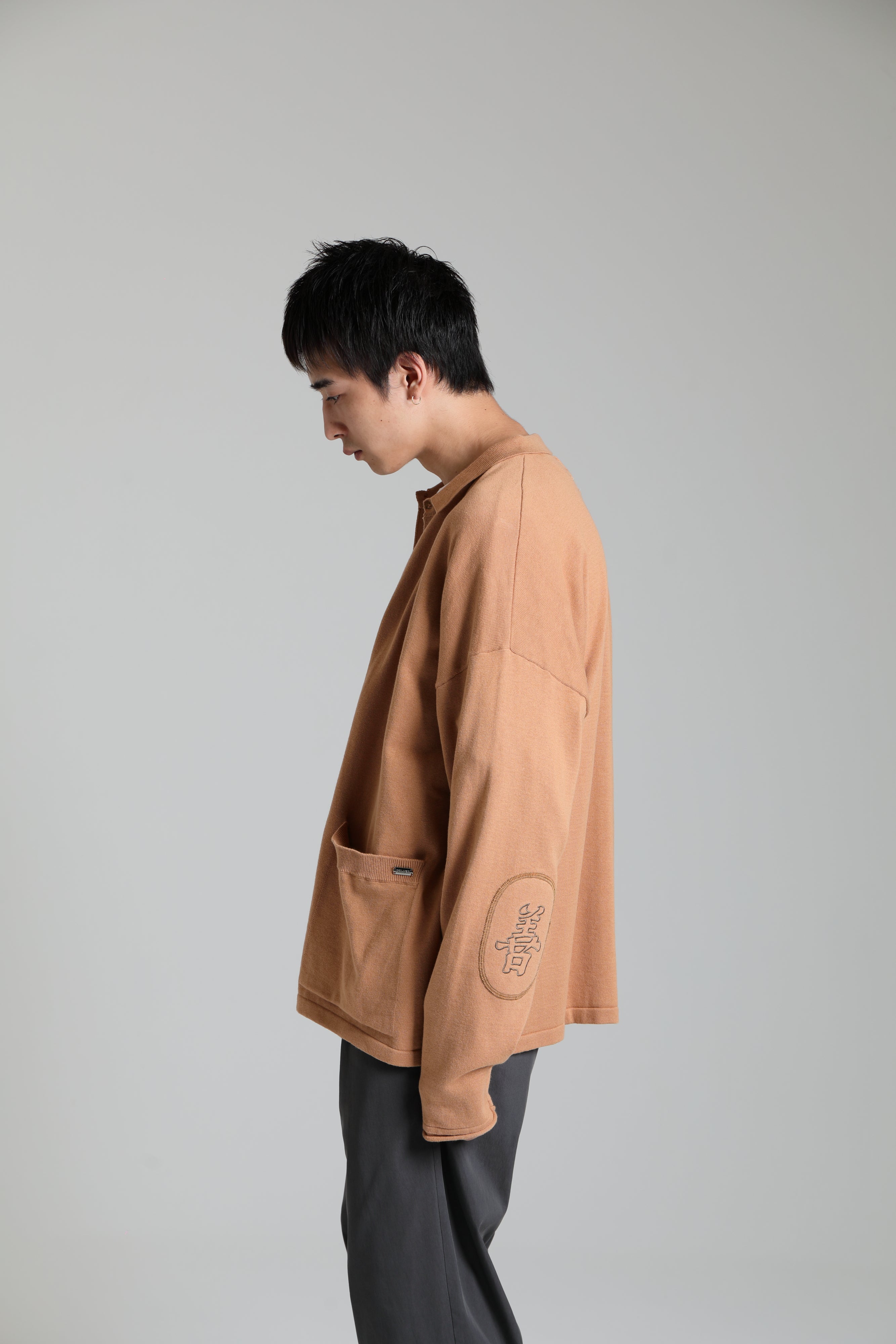 Evisen x DELUXE Evisen x DELUXE ZENAKU DELUXE KNIT SHIRTS BEIGE