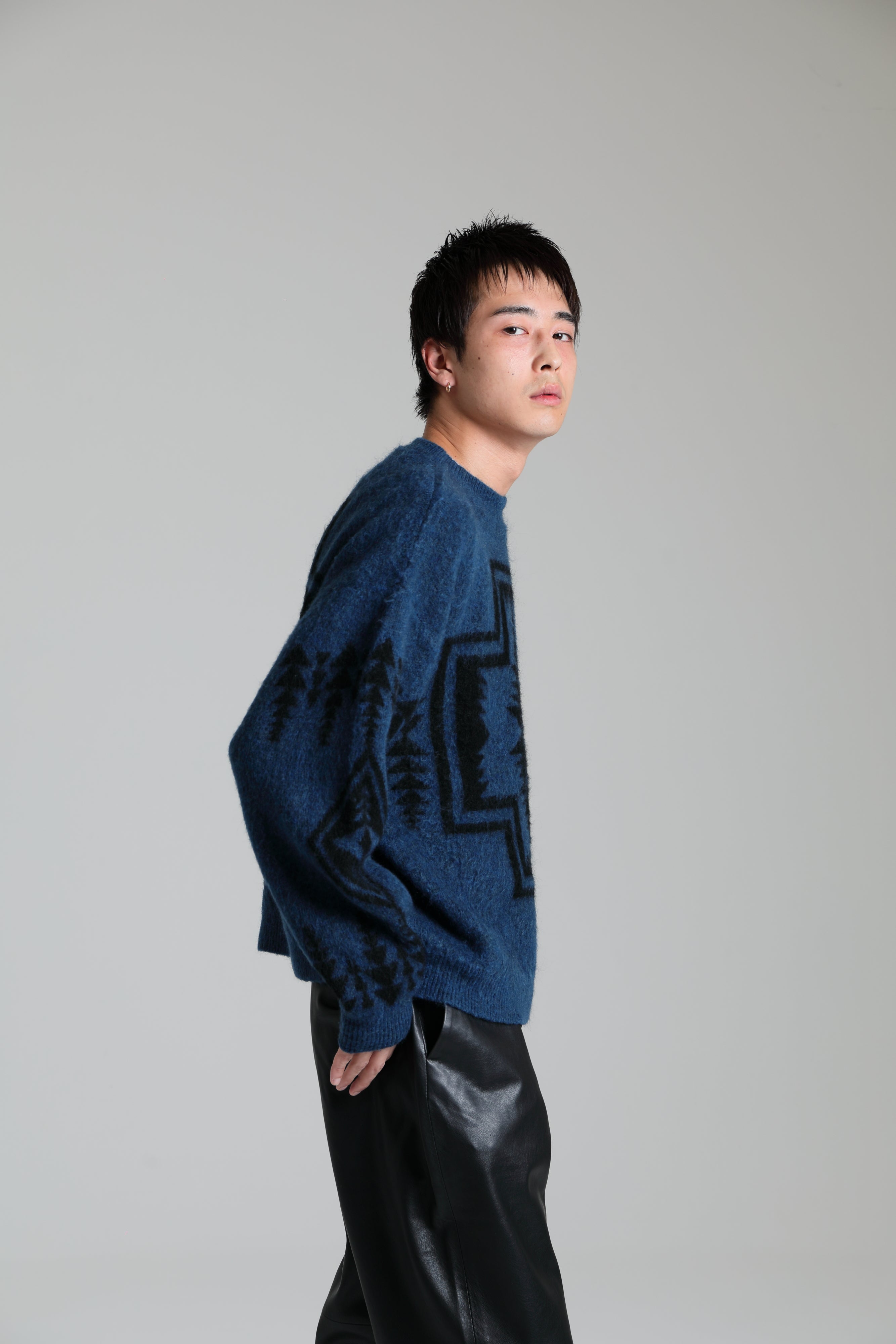 PENDLETON x DELUXE KNIT BLUE