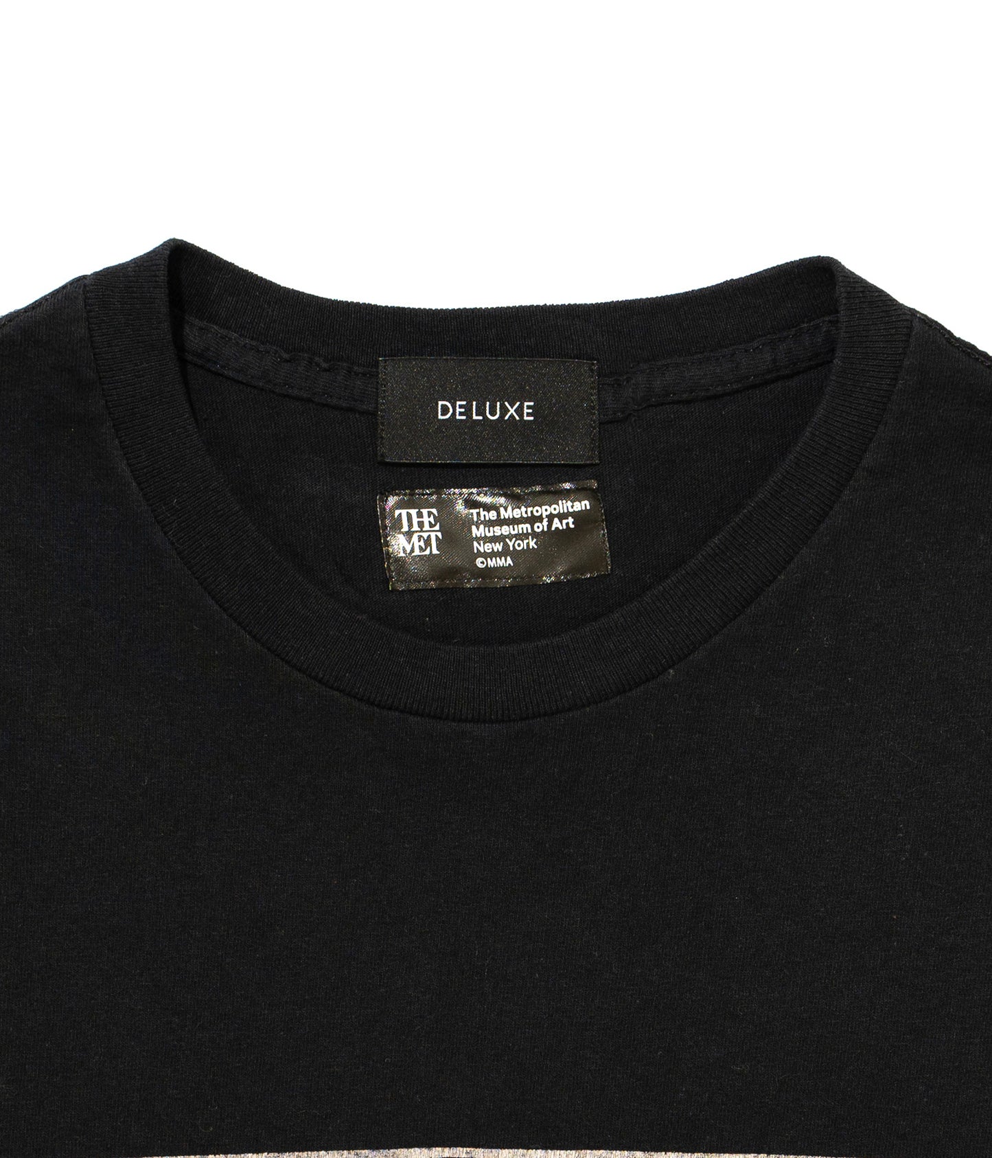 DELUXE x THE MET TEE BLACK