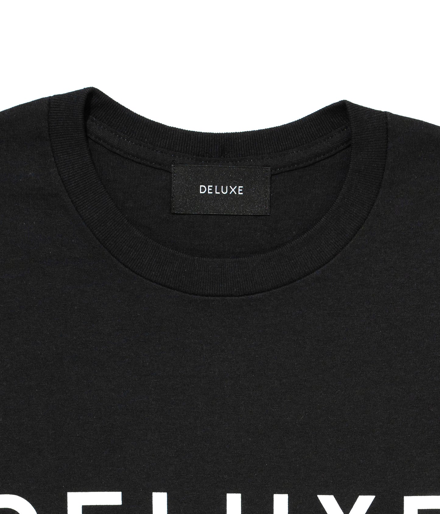 DELUXE LOGO TEE　BLACK