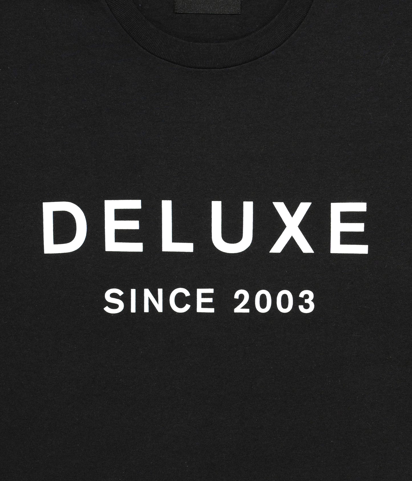 DELUXE LOGO TEE　BLACK
