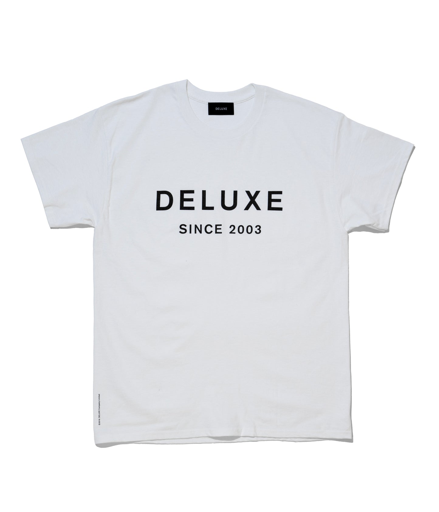 DELUXE LOGO TEE　WHITE