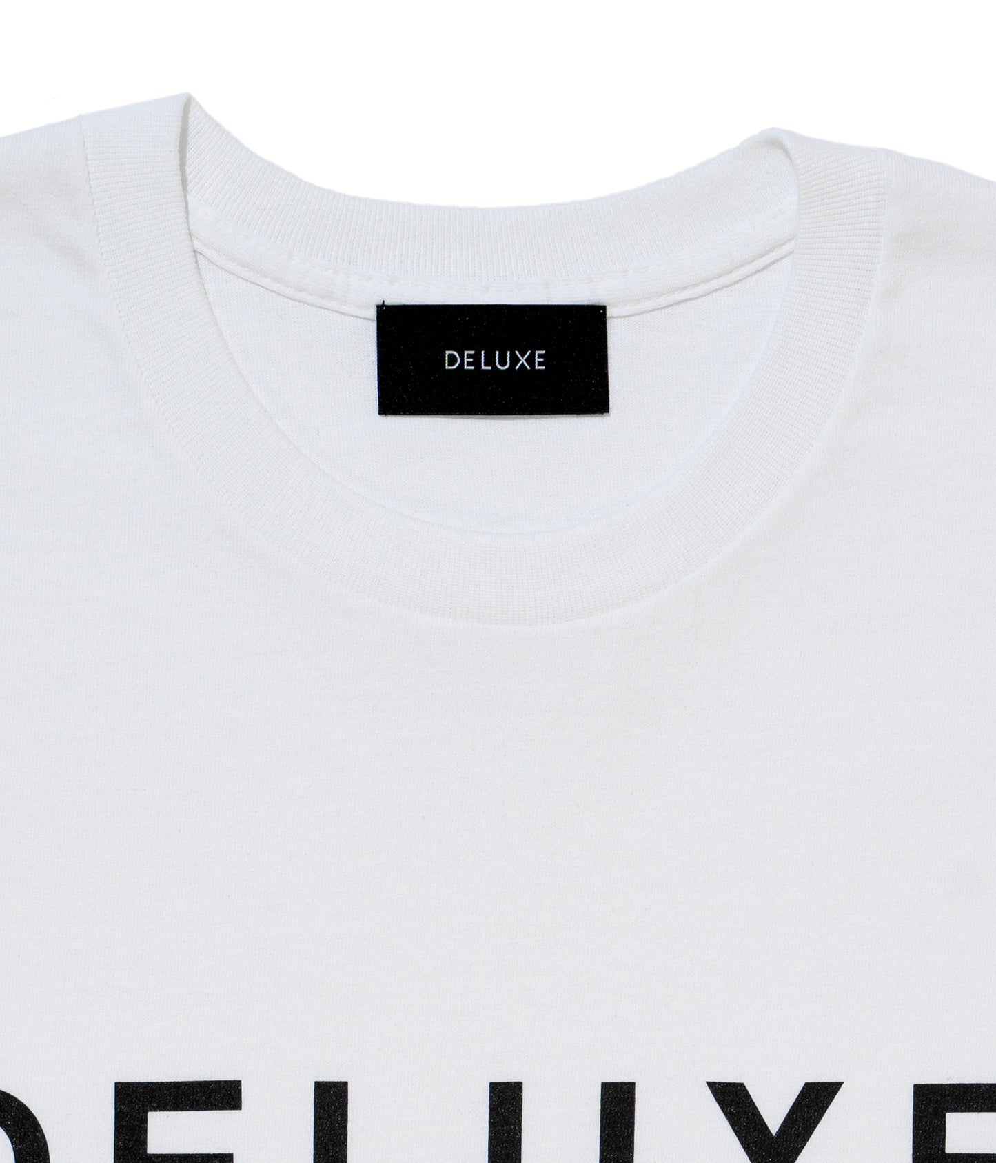 DELUXE LOGO TEE　WHITE