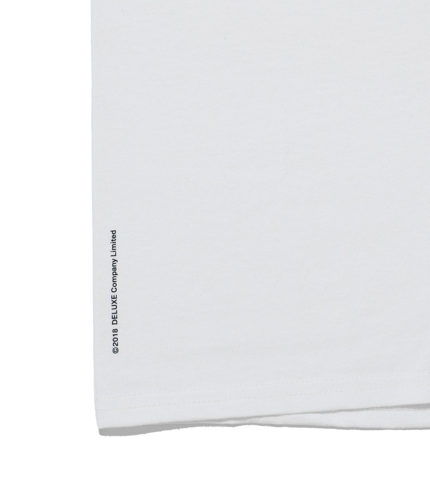 DELUXE LOGO TEE　WHITE