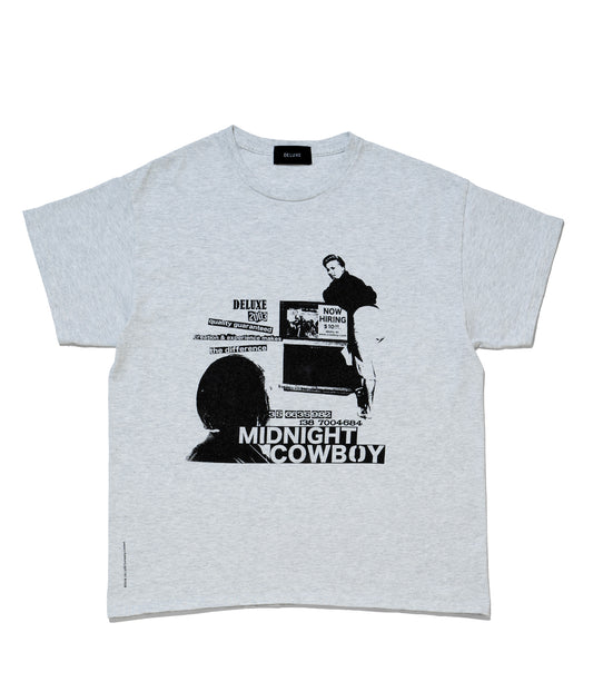 MIDNIGHT COWBOY TEE GRAY