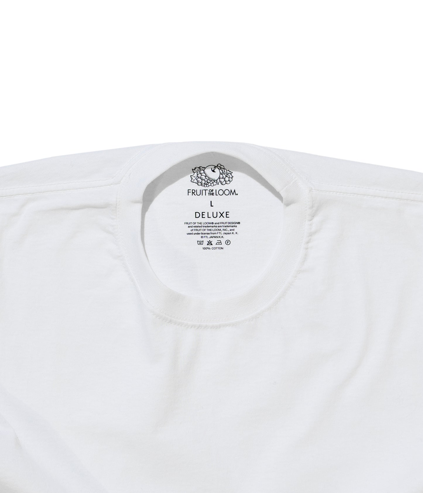 DELUXE x FRUIT OF THE LOOM PACK TEE WHITE