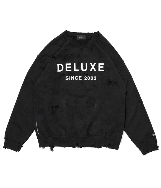 DELUXE LOGO SAVAGE CREW BLACK