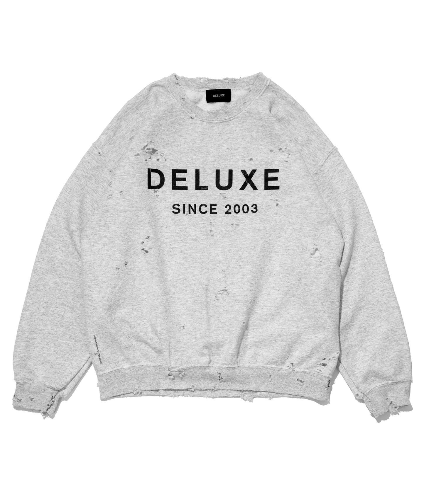 DELUXE LOGO SAVAGE CREW GRAY