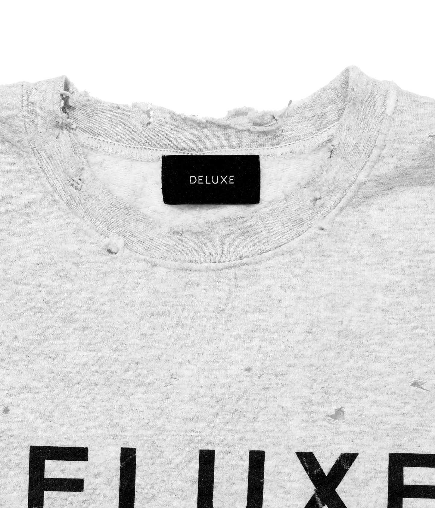 DELUXE LOGO SAVAGE CREW GRAY