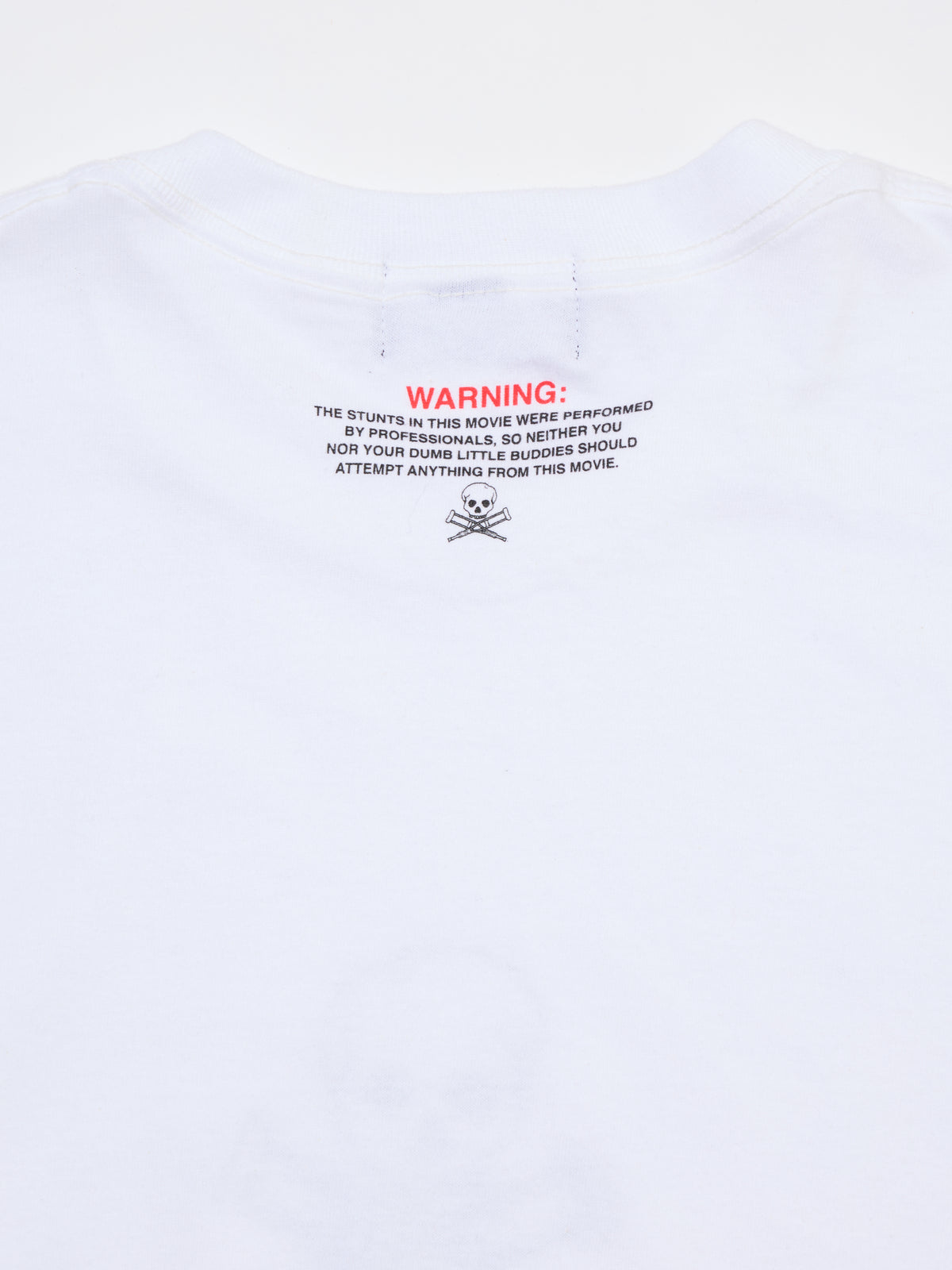 THE CREW SKULL TEE WHITE
