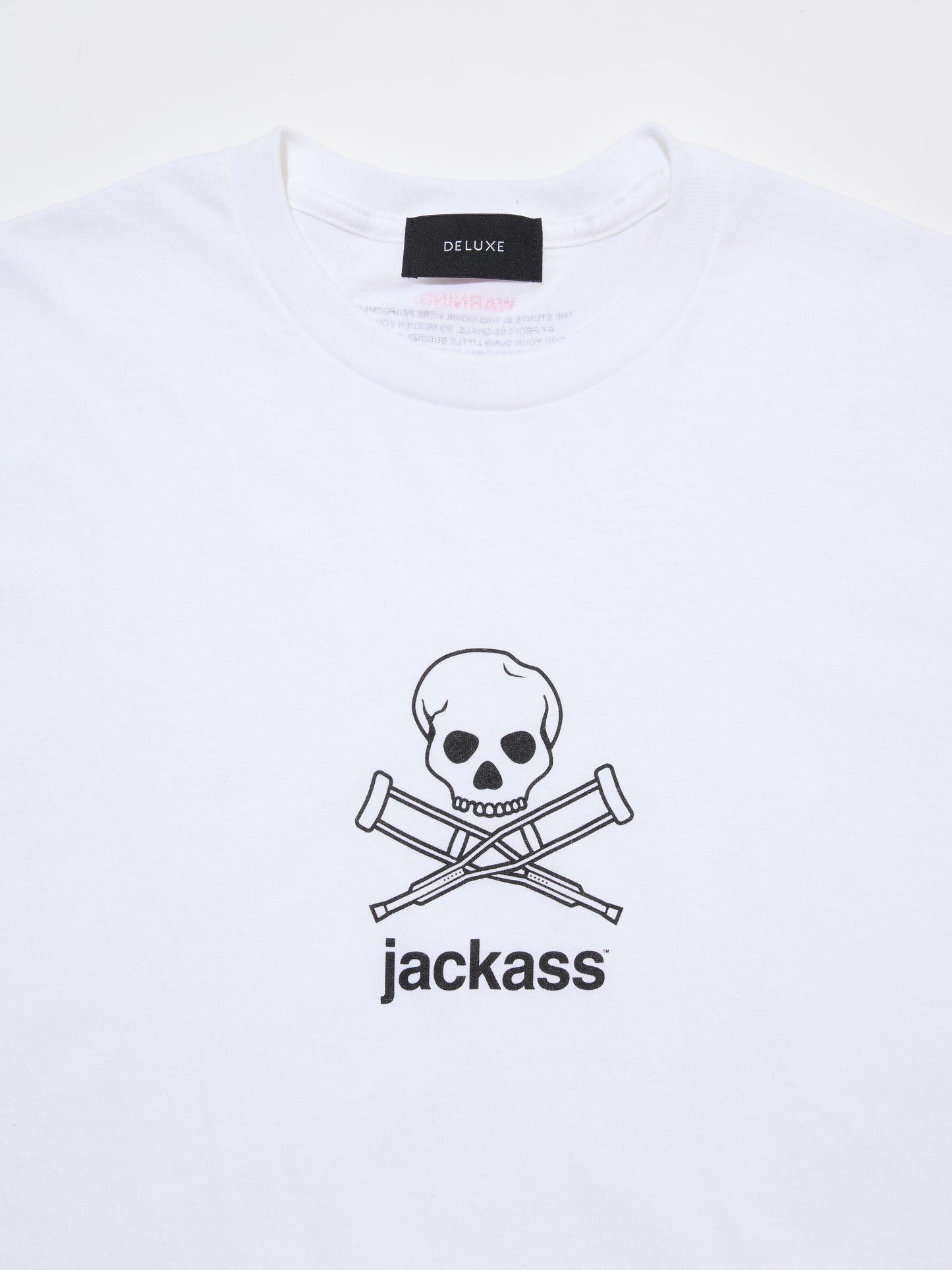THE CREW SKULL TEE WHITE