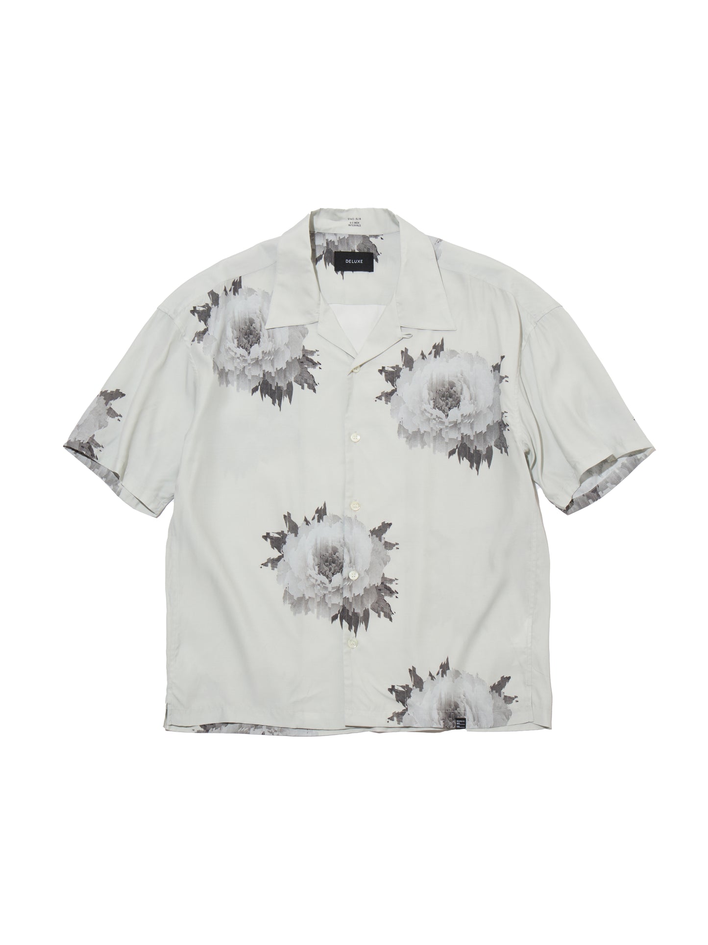 DELUXE x Kosuke Kawamura Flower shirts WHITE