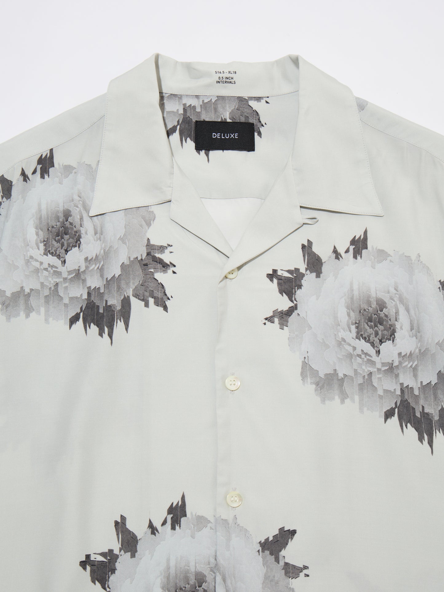 DELUXE x Kosuke Kawamura Flower shirts WHITE