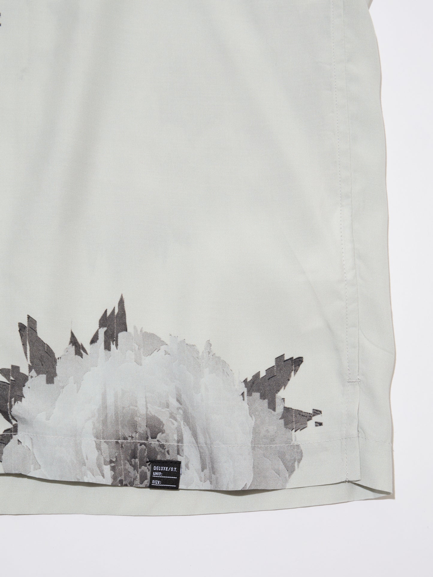 DELUXE x Kosuke Kawamura Flower shirts WHITE