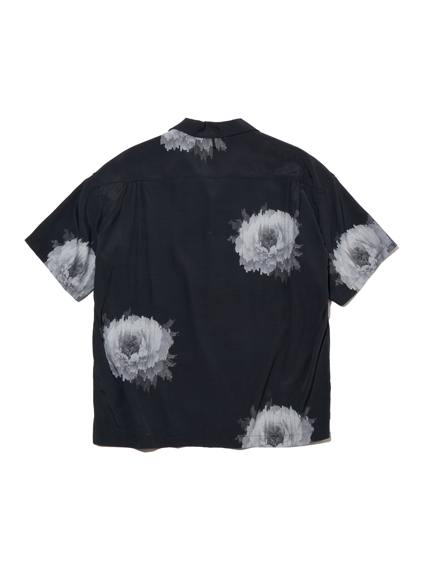 DELUXE x Kosuke Kawamura Flower shirts BLACK