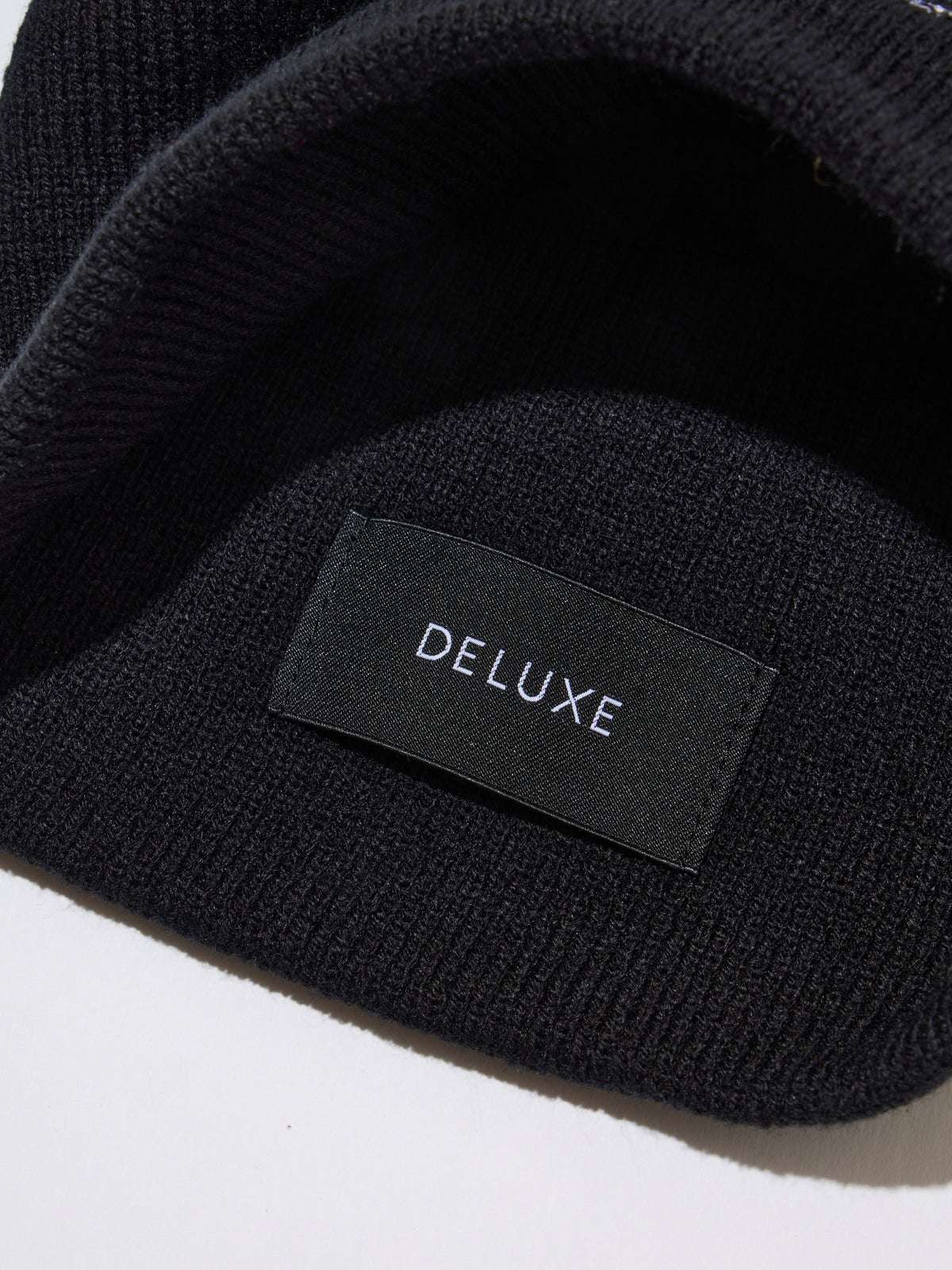 THE CREW BEANIE BLACK