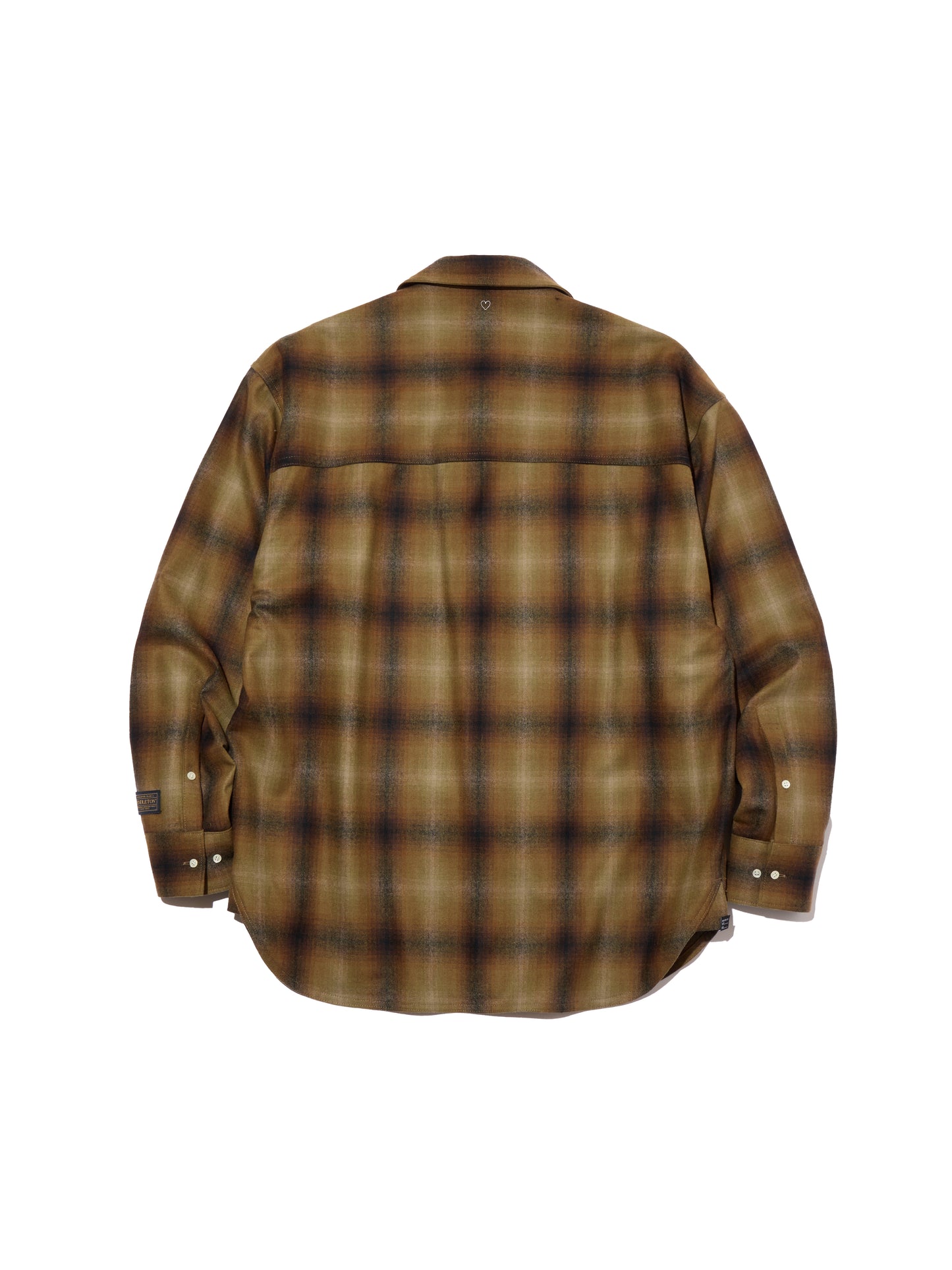 DELUXE x BASICKS x PENDLETON SHIRTS BROWN