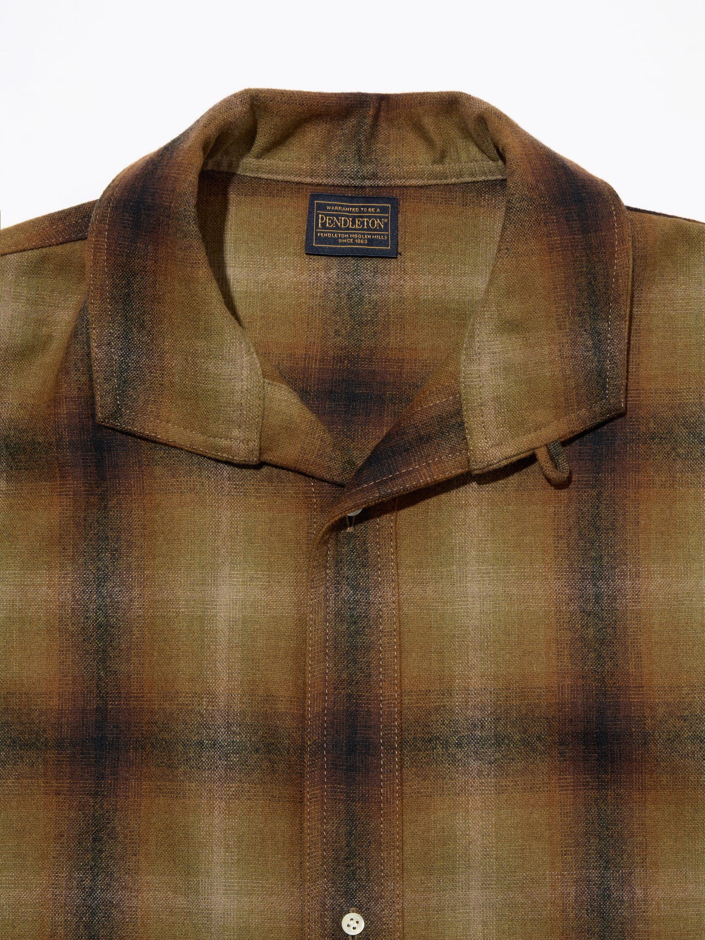 DELUXE x BASICKS x PENDLETON SHIRTS BROWN