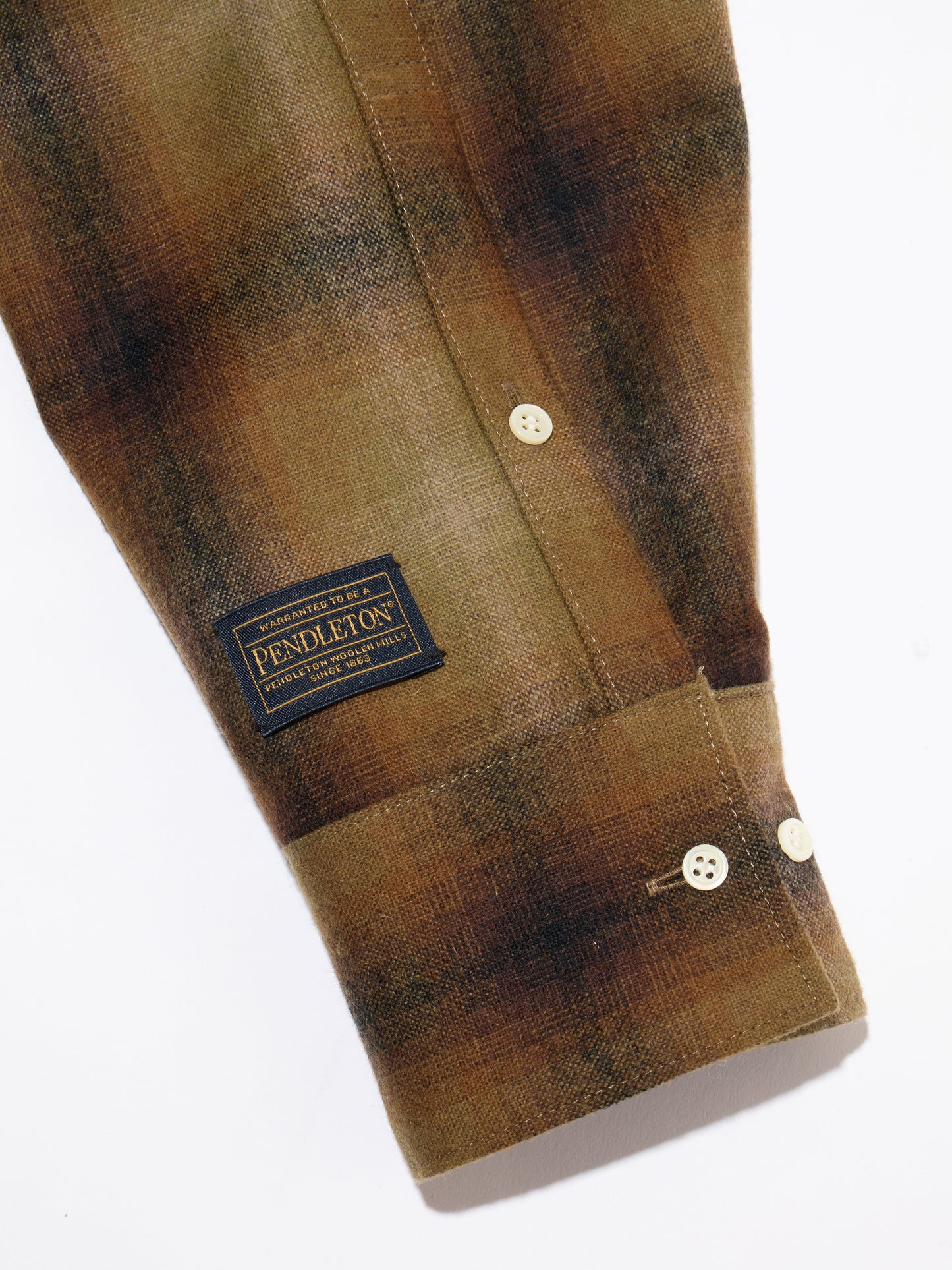 DELUXE x BASICKS x PENDLETON SHIRTS BROWN