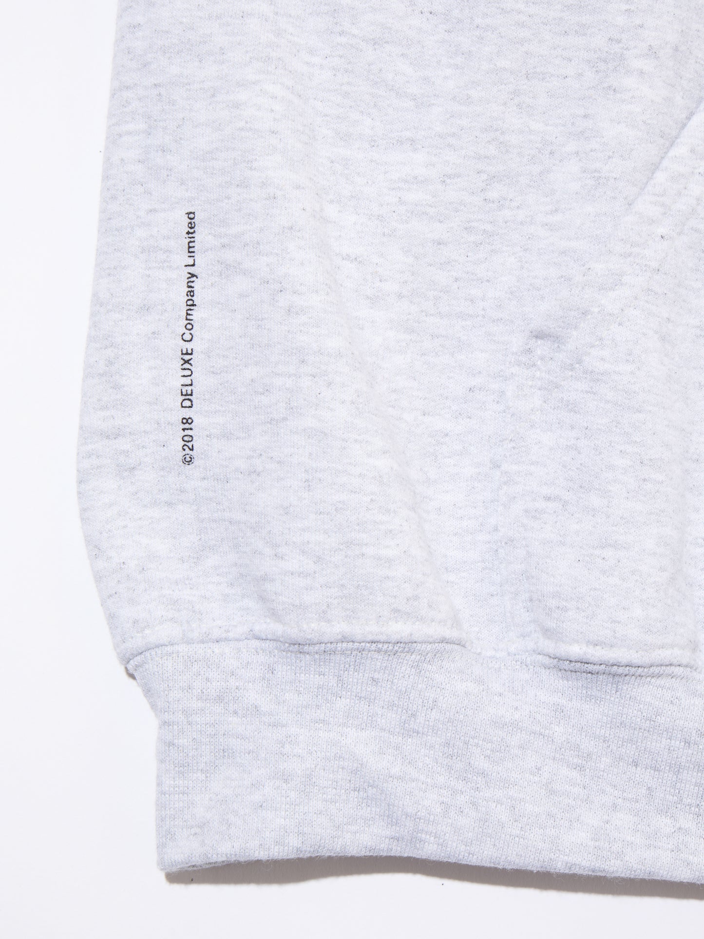 DELUXE x THE Warriors LOGO HOODIE GRAY