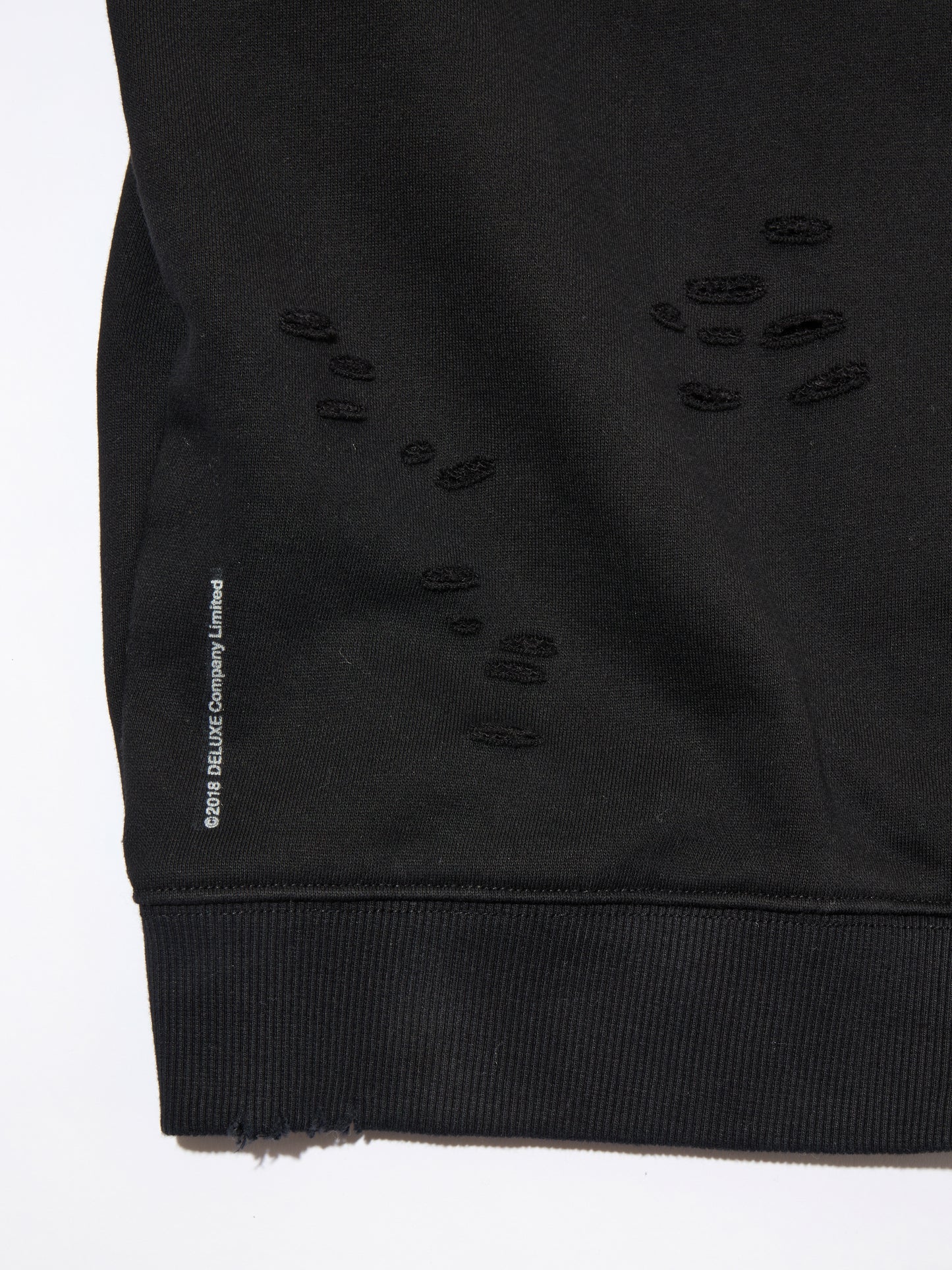DELUXE x THE Warriors Photo CREW BLACK