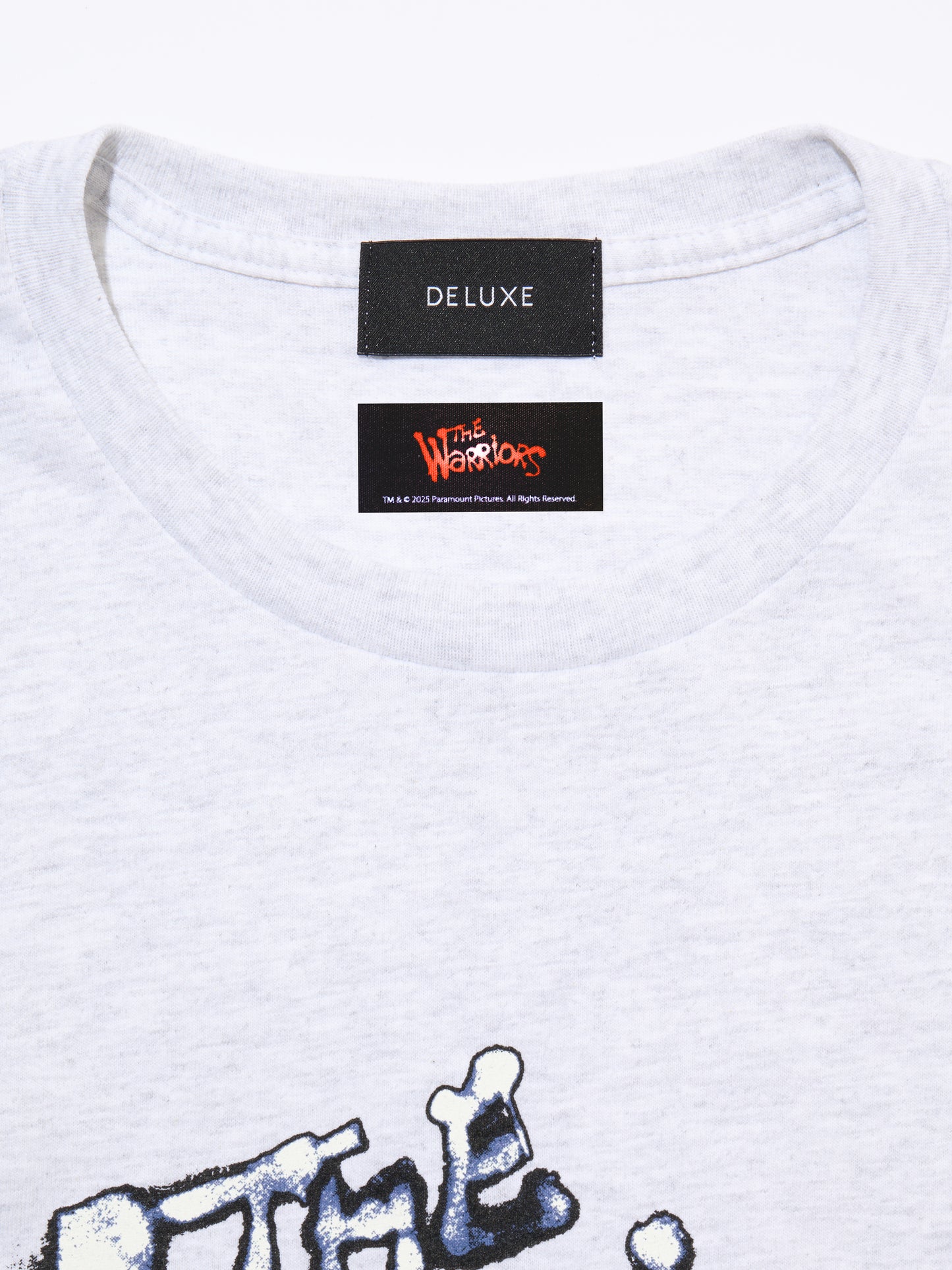 DELUXE x THE Warriors LOGO TEE　GRAY