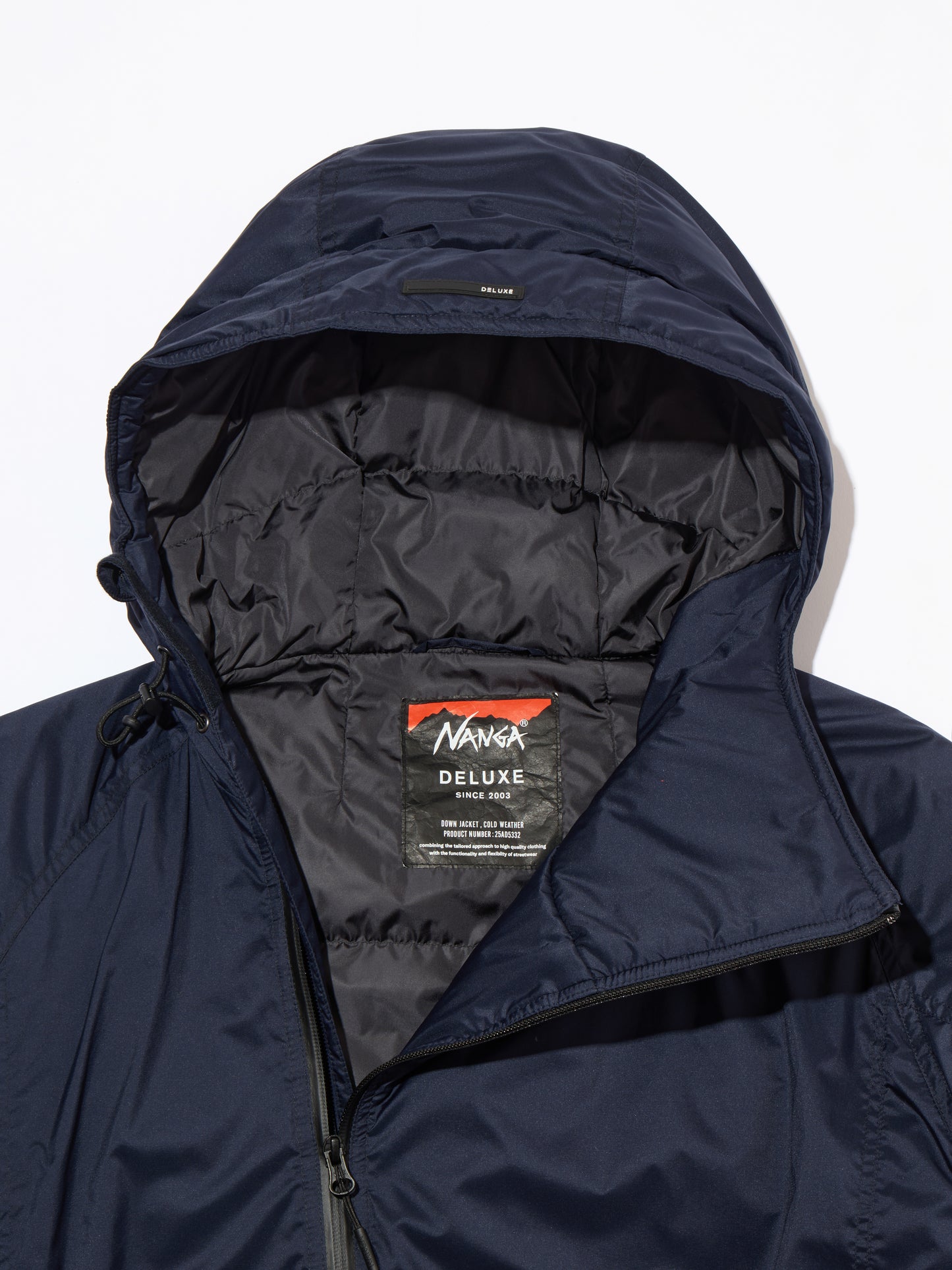 DELUXE x NANGA DOWN JKT NAVY