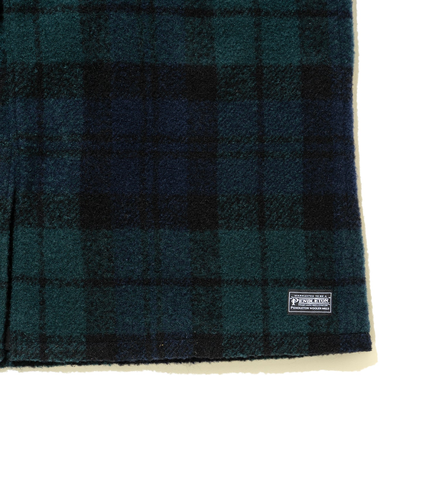 DELUXE x PENDLETON COAT BLACK x GREEN