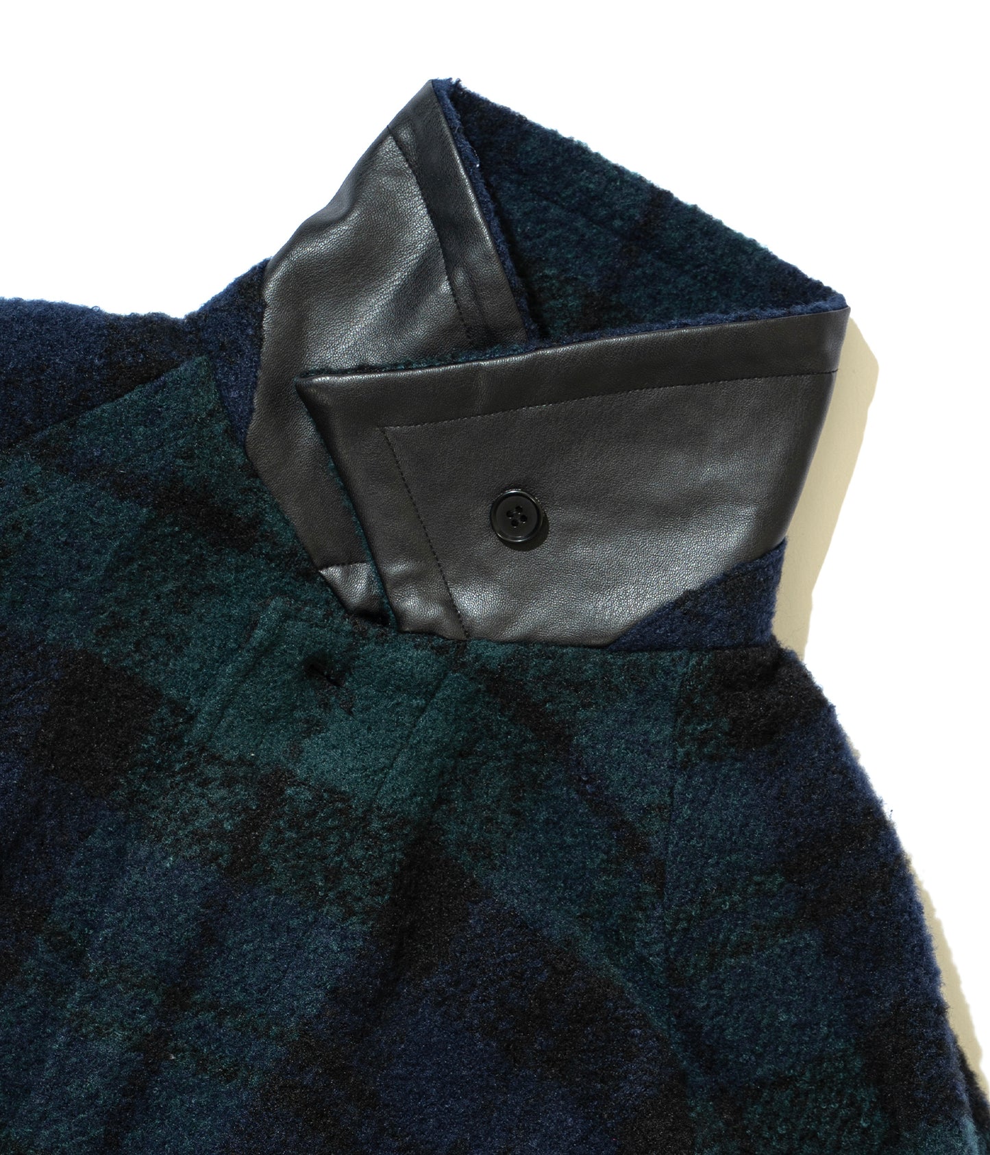 DELUXE x PENDLETON COAT BLACK x GREEN