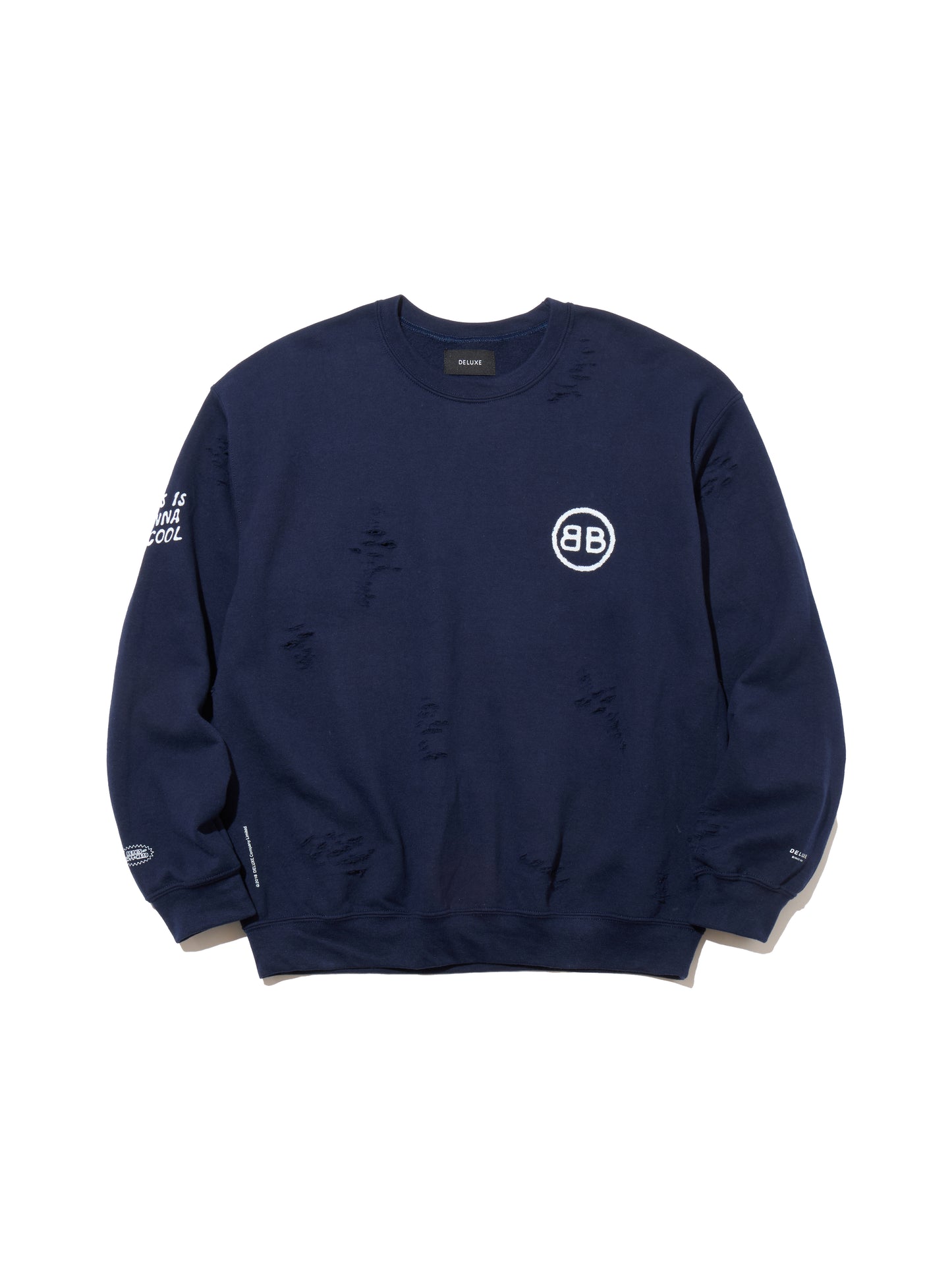 DELUXE x BEAVIS AND BUTT HEAD CREW NAVY