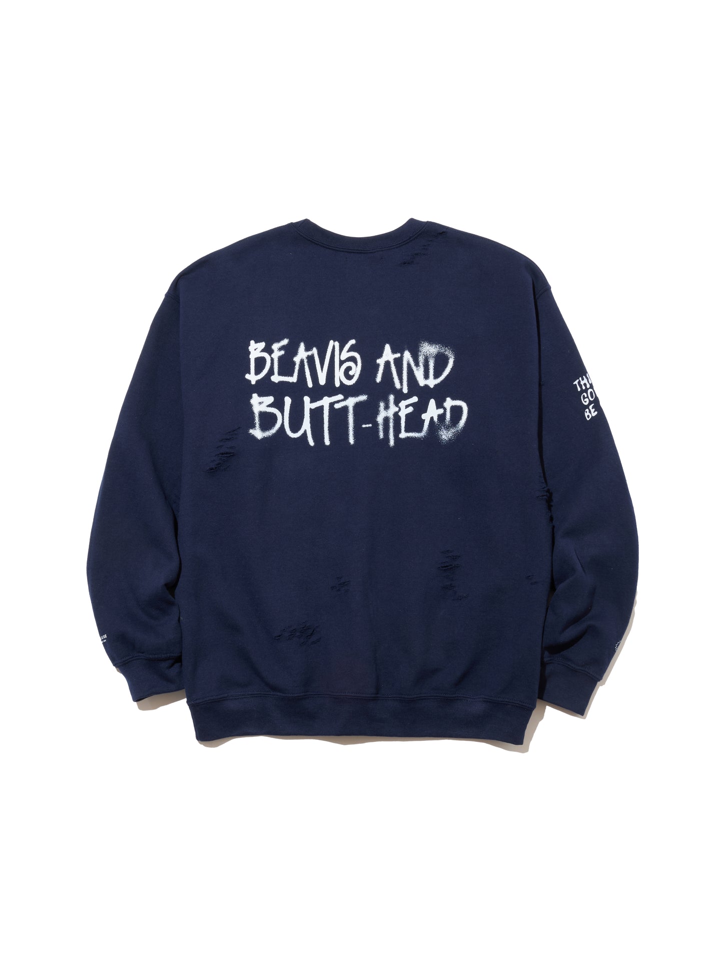 DELUXE x BEAVIS AND BUTT HEAD CREW NAVY
