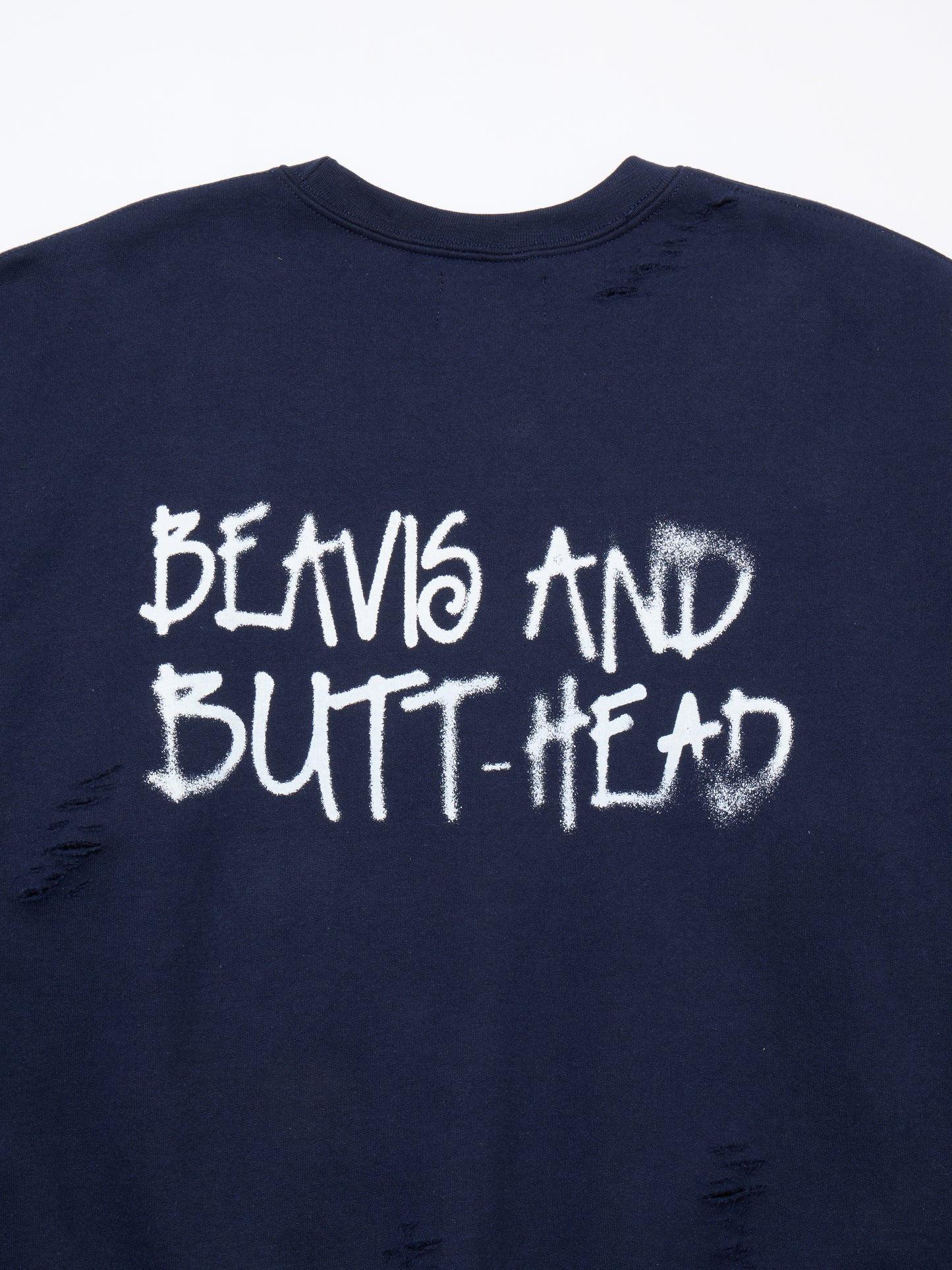 DELUXE x BEAVIS AND BUTT HEAD CREW NAVY