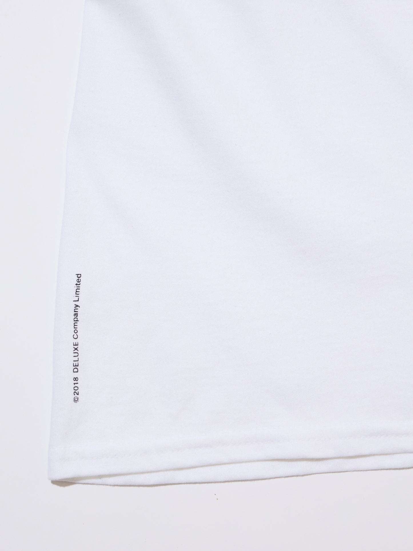 DELUXE x BEAVIS AND BUTT HEAD LOGO TEE WHITE
