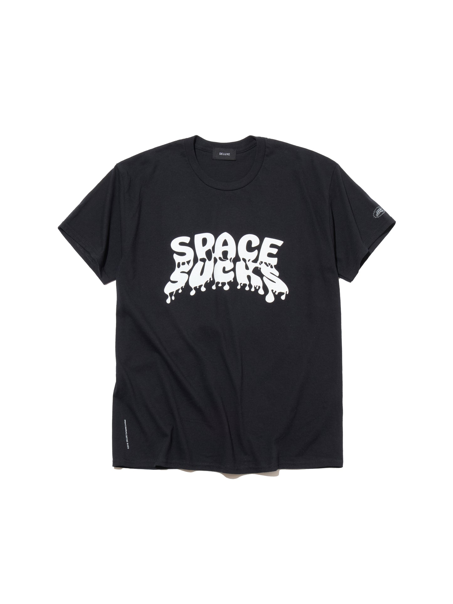 DELUXE x BEAVIS AND BUTT HEAD SPACE SUCK TEE BLACK