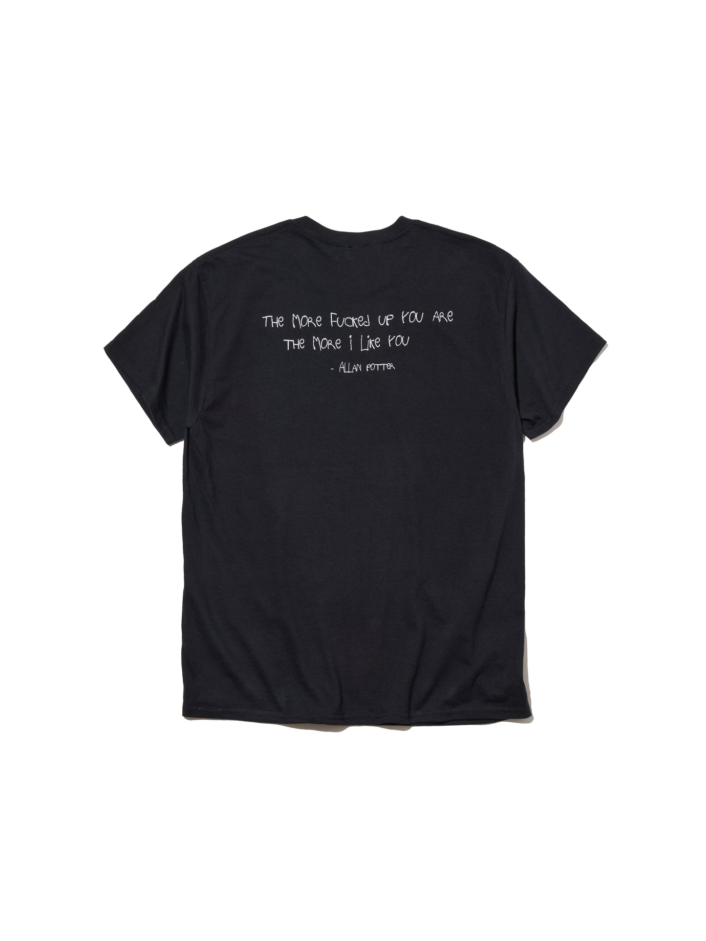 DELUXE x Allan Potter TEE BLACK