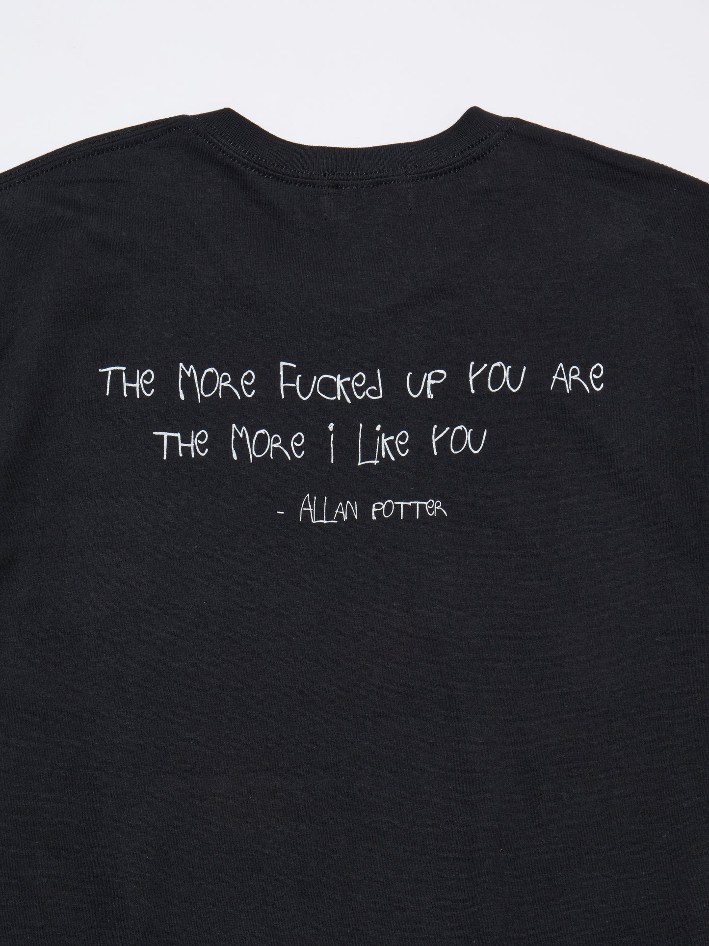 DELUXE x Allan Potter TEE BLACK