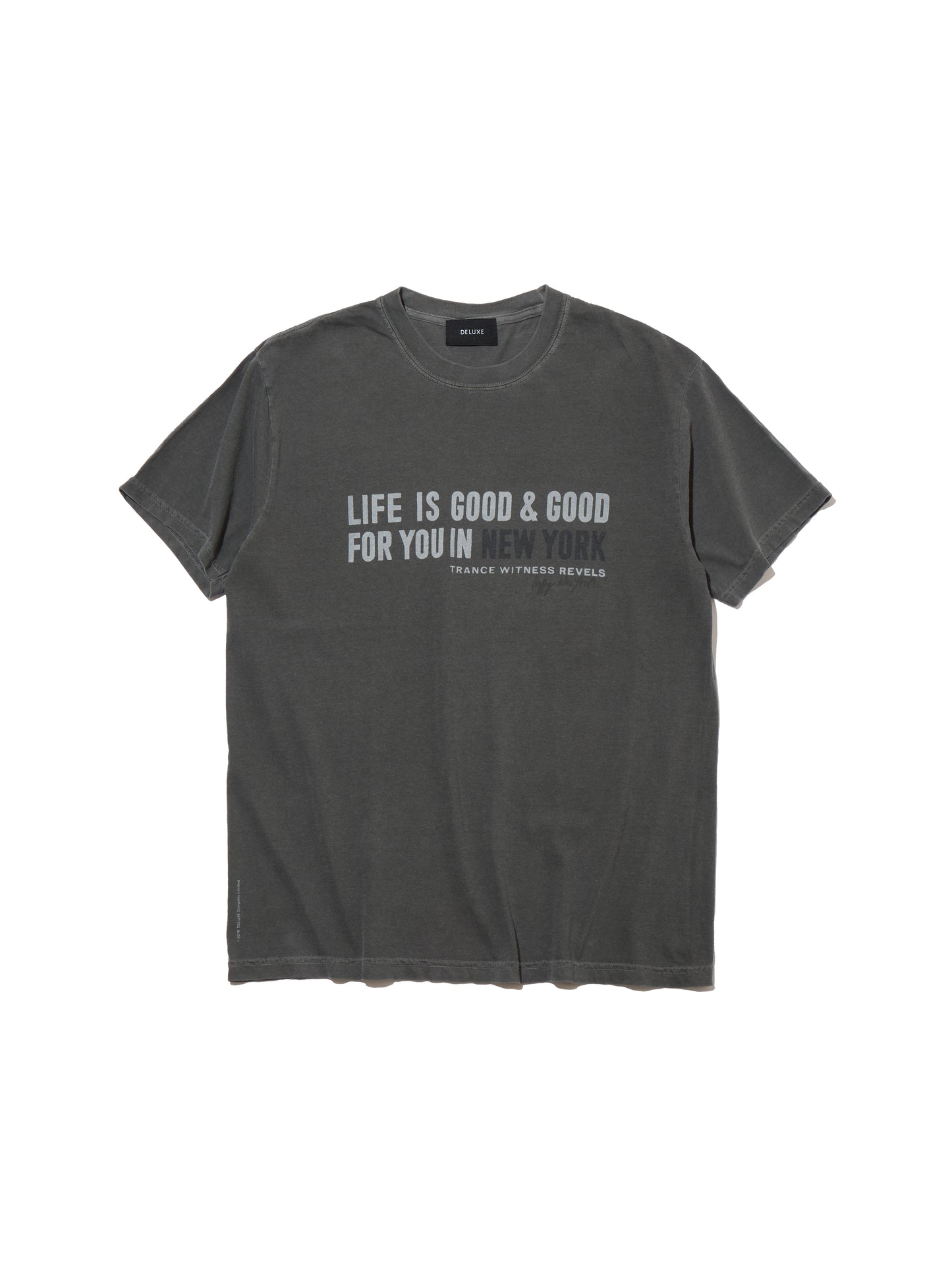 Happy New York TEE　BLACK