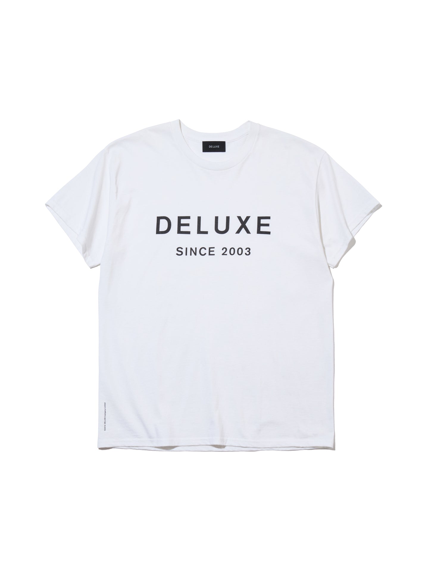 DELUXE LOGO TEE　WHITE