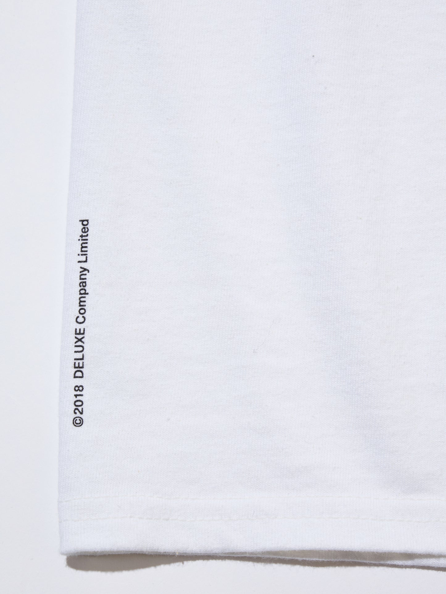 DELUXE LOGO TEE　WHITE