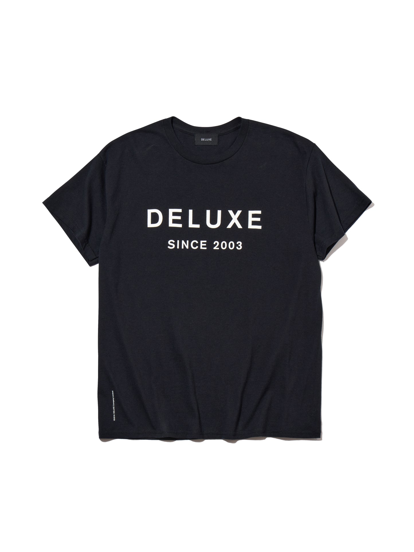 DELUXE LOGO TEE　BLACK