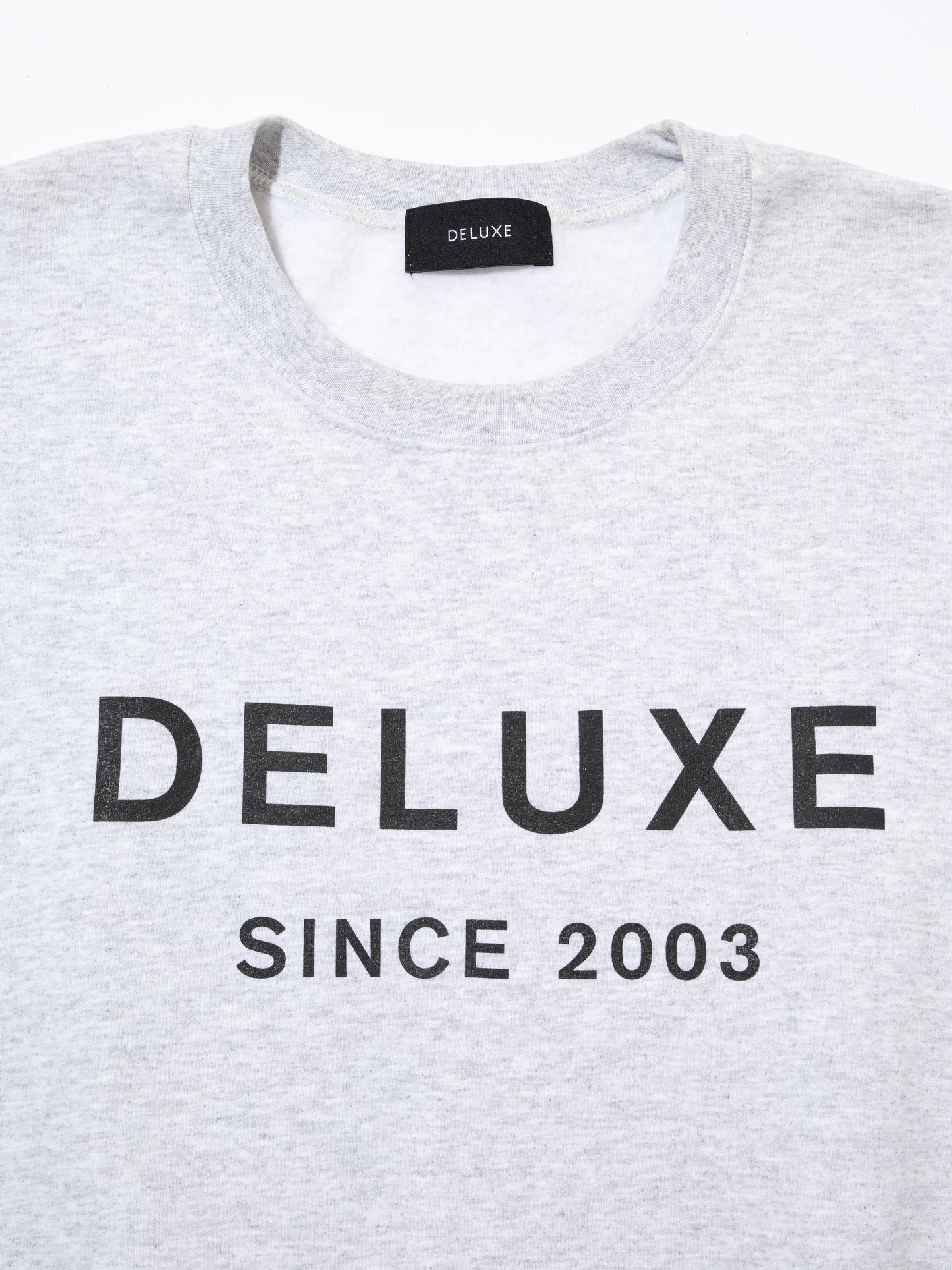 DELUXE LOGO CREW GRAY