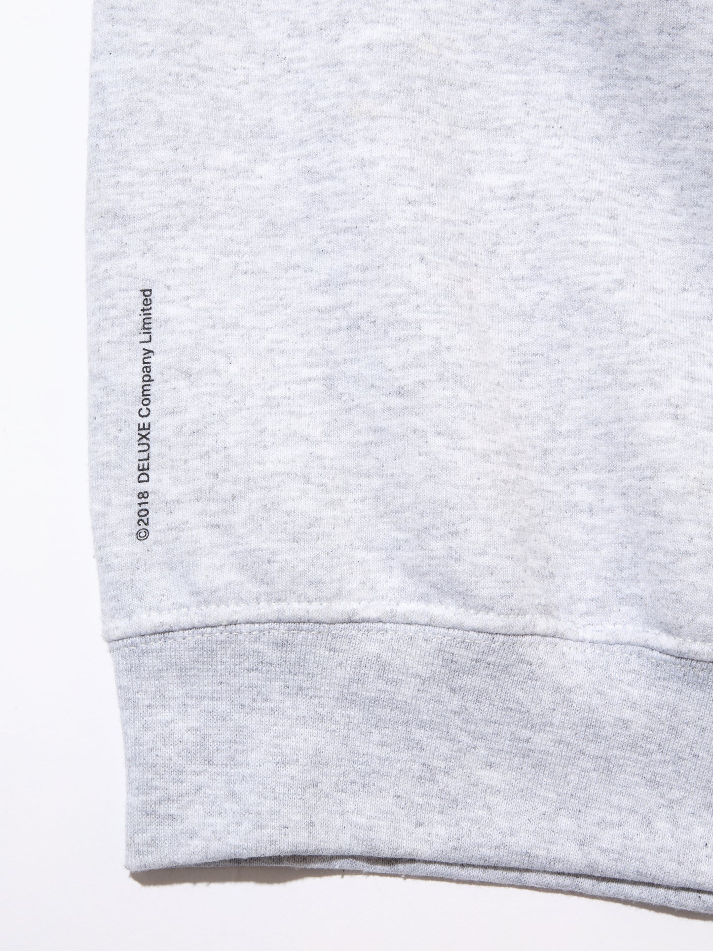 DELUXE LOGO CREW GRAY