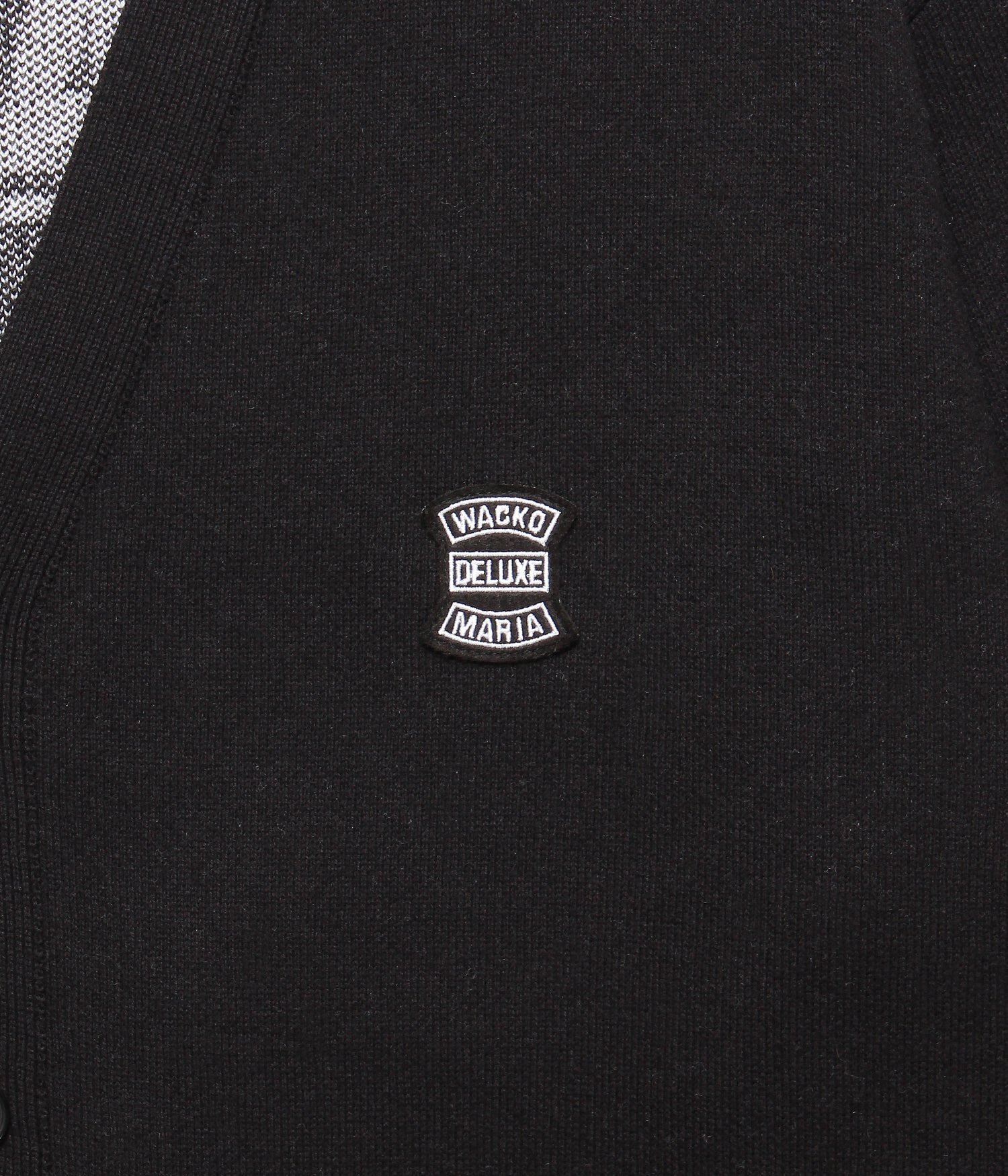 WACKO MARIA x DELUXE CARDIGAN BLACK – DELUXE2003