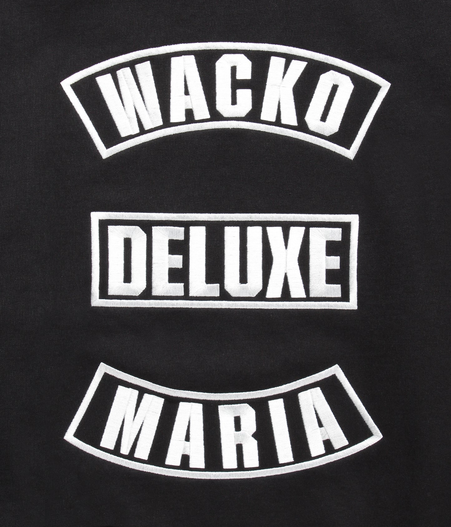 WACKO MARIA x DELUXE CREW BLACK