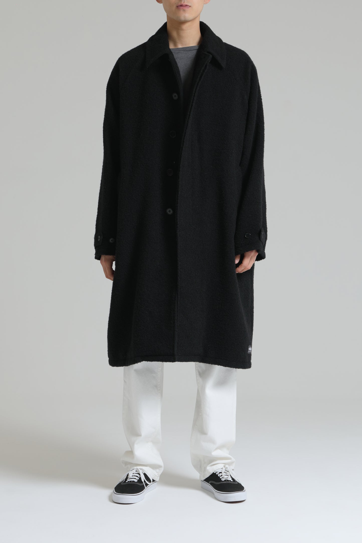 DELUXE x PENDLETON COAT BLACK