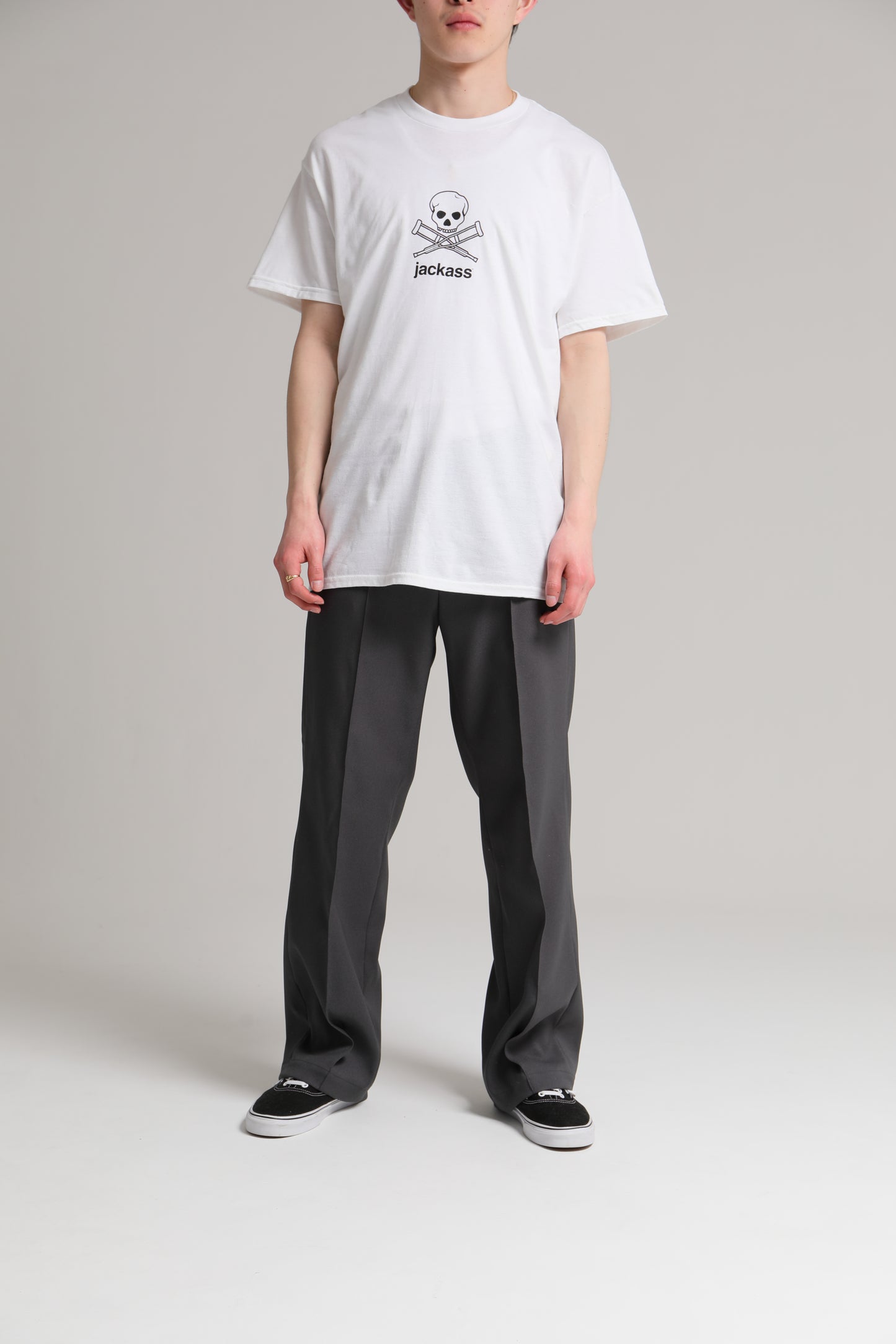 THE CREW SKULL TEE WHITE
