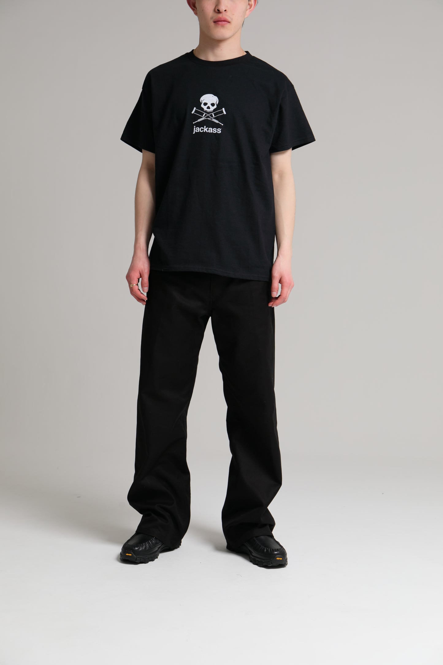 THE CREW SKULL TEE BLACK