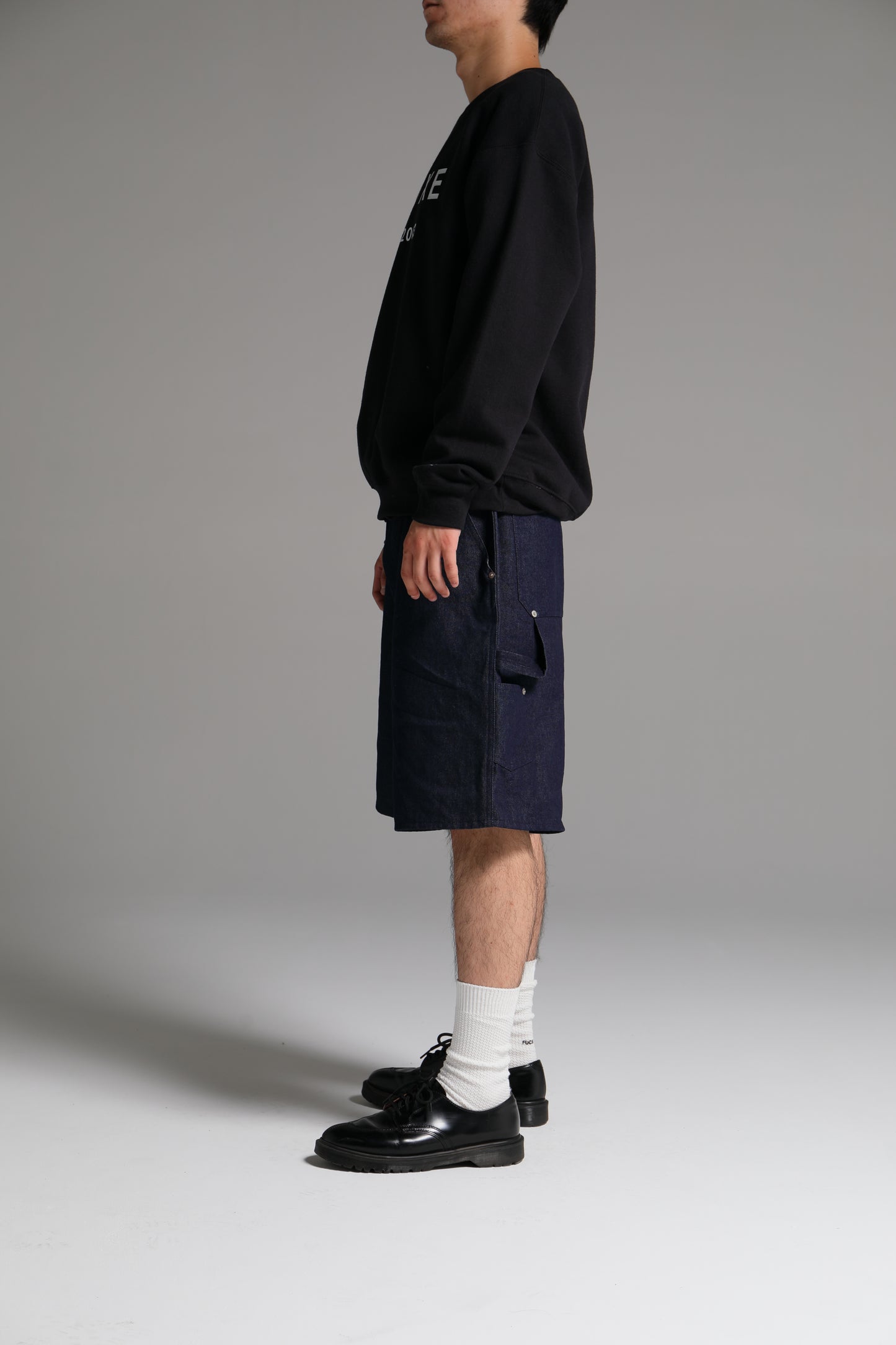 DELUXE LOGO CREW BLACK