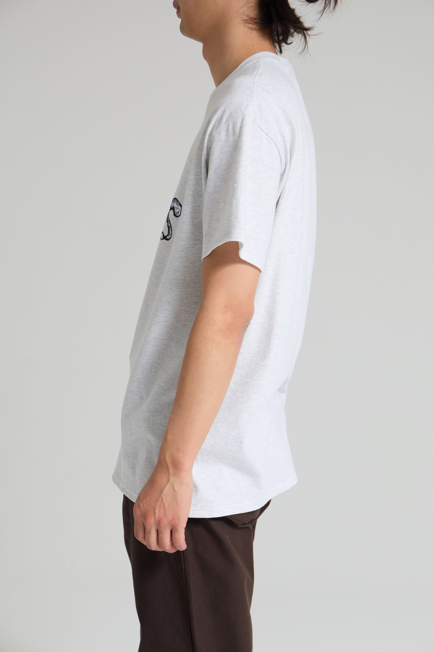 DELUXE x THE Warriors LOGO TEE　GRAY