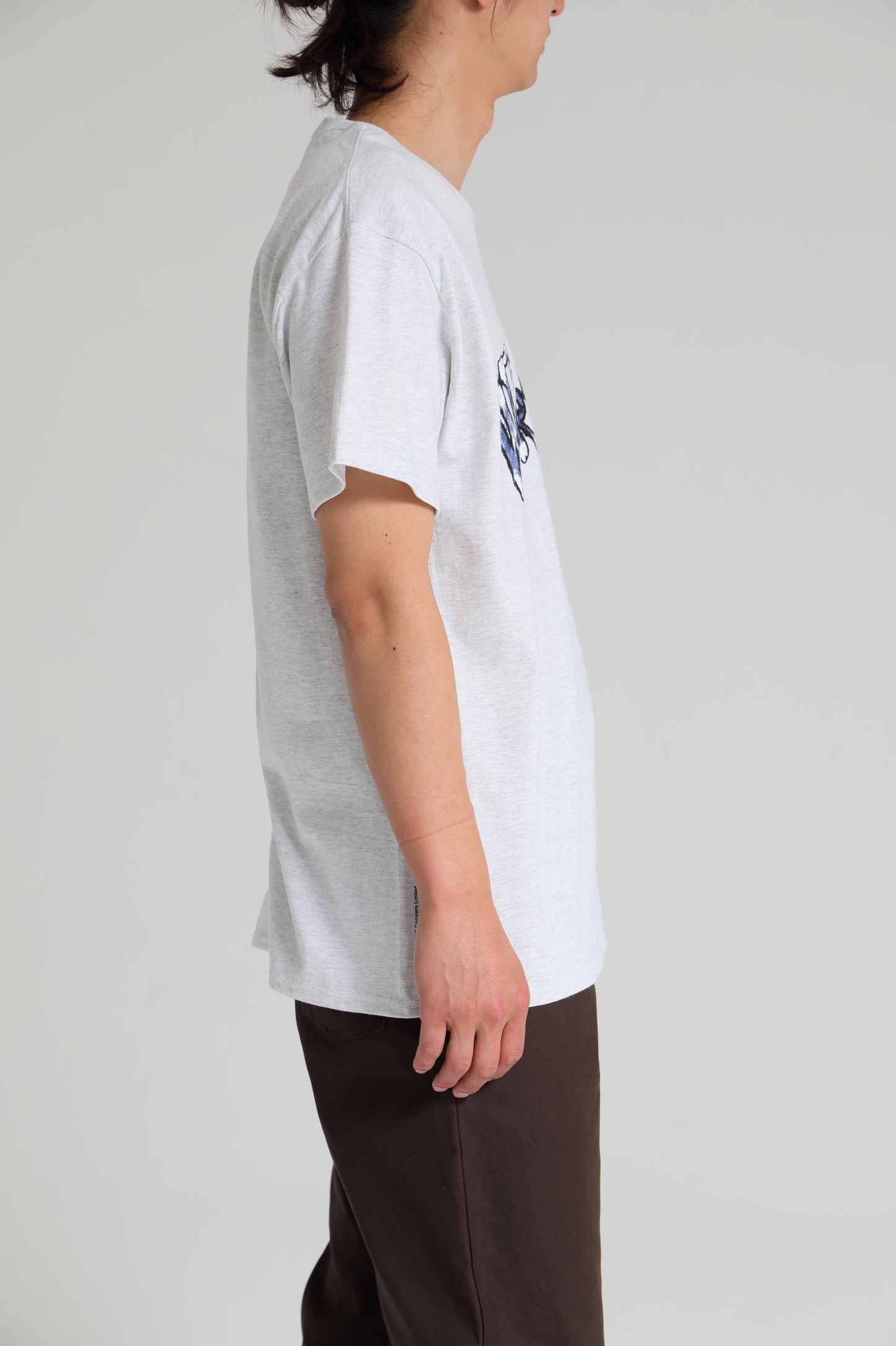 DELUXE x THE Warriors LOGO TEE　GRAY